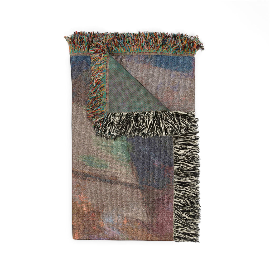 Odilon Redon - Flower Clouds | Woven Tapestry Blanket
