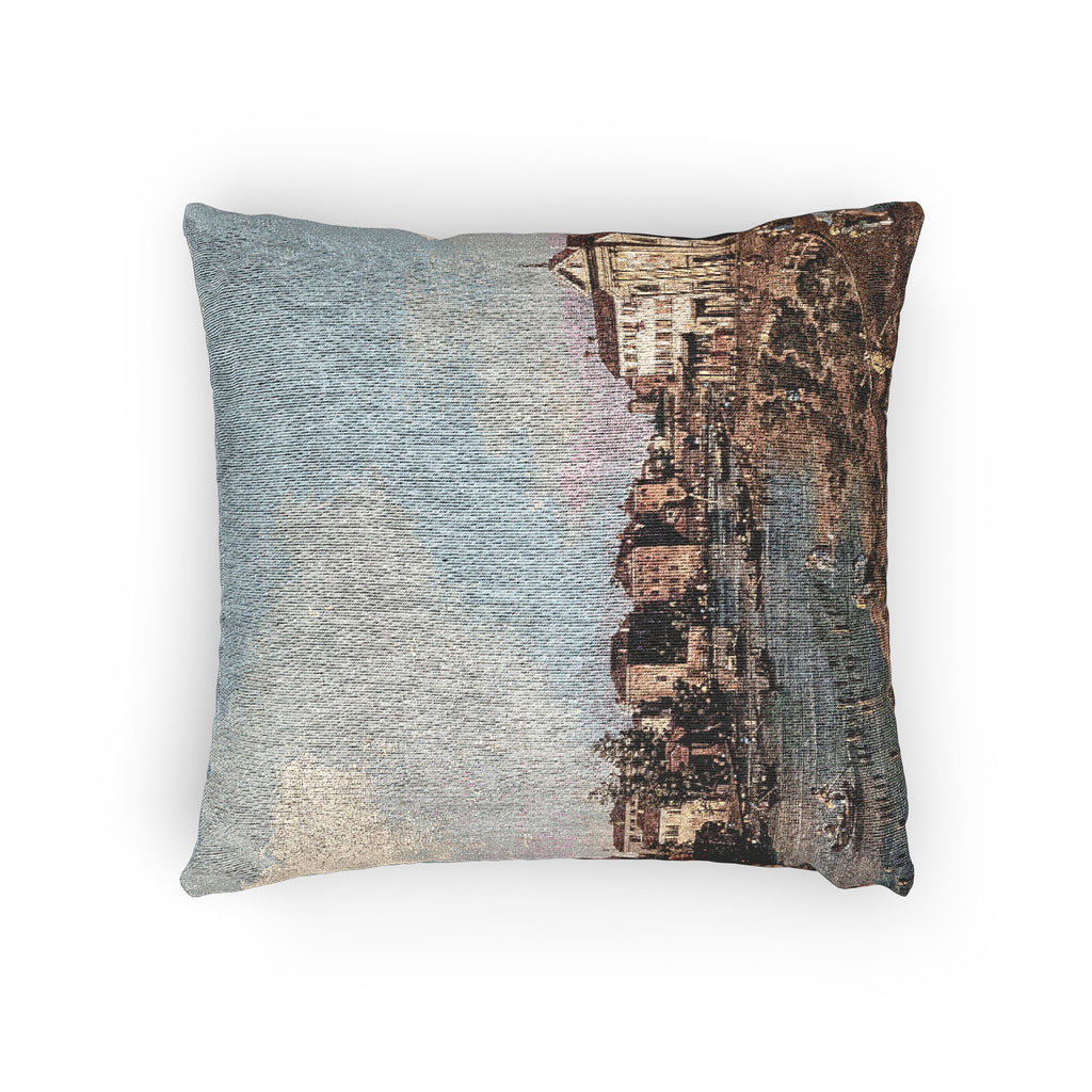 Bemberg Fondation Toulouse - Vue de Dolo - Canaletto ca 1740 - Inv 1011 | Woven Pillow