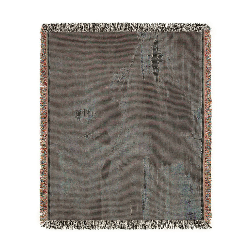 Winslow Homer - Netting the Fish | Woven Tapestry Blanket