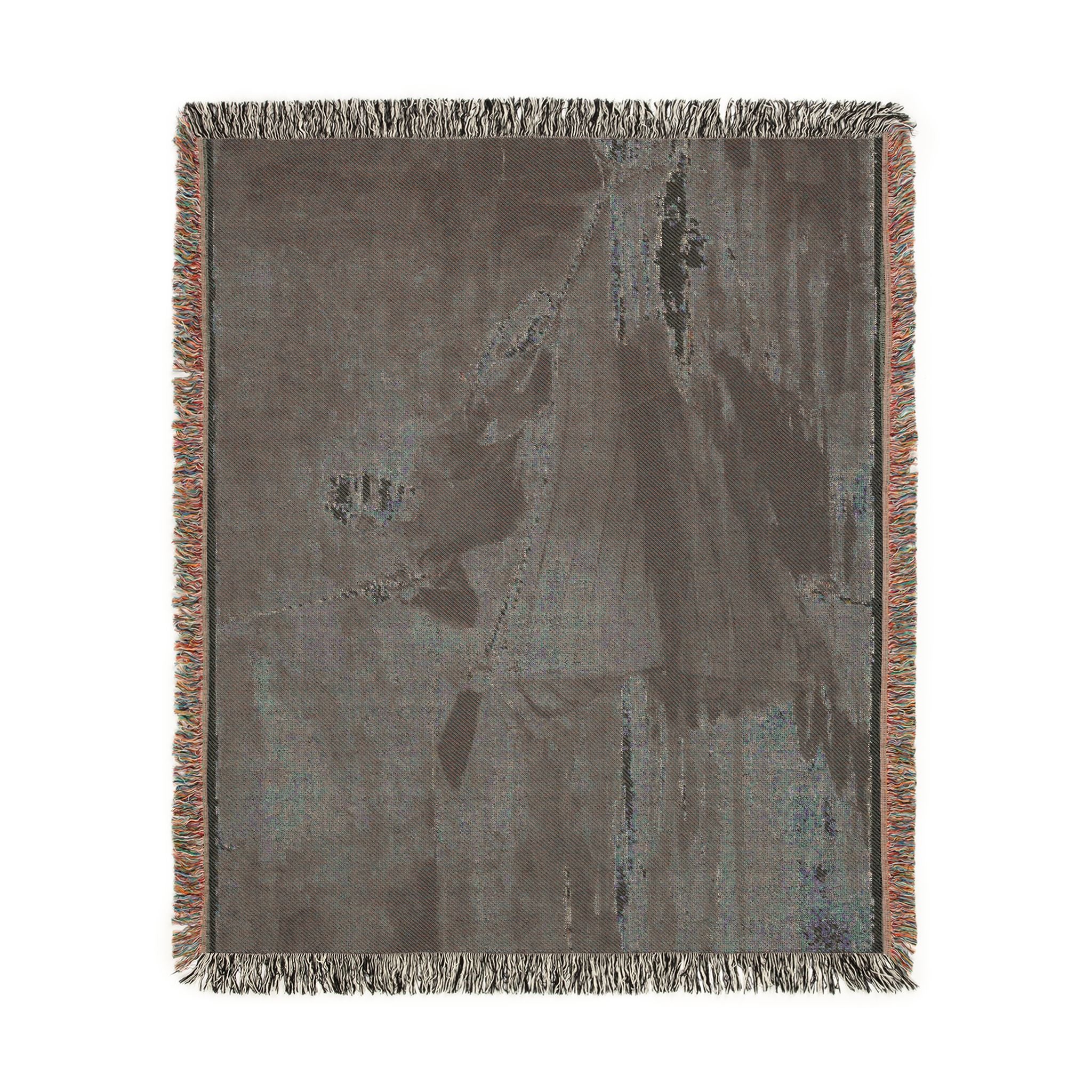 Winslow Homer - Netting the Fish | Woven Tapestry Blanket