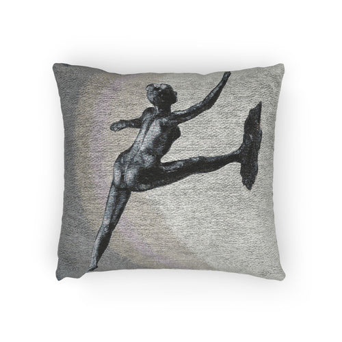 Arabesque Edgar Degas Woven Pillow