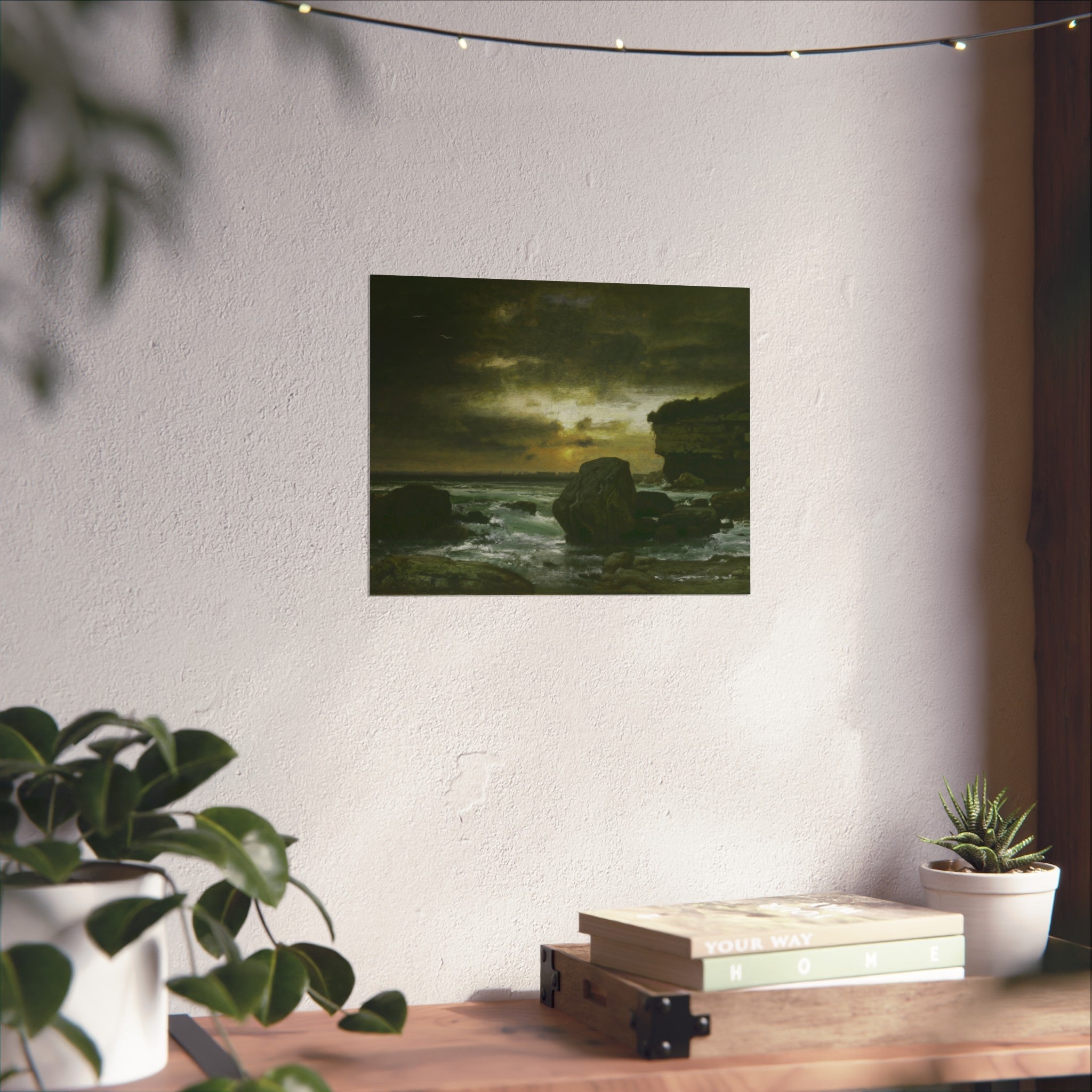 George Inness - A Marine | Fine Art Poster