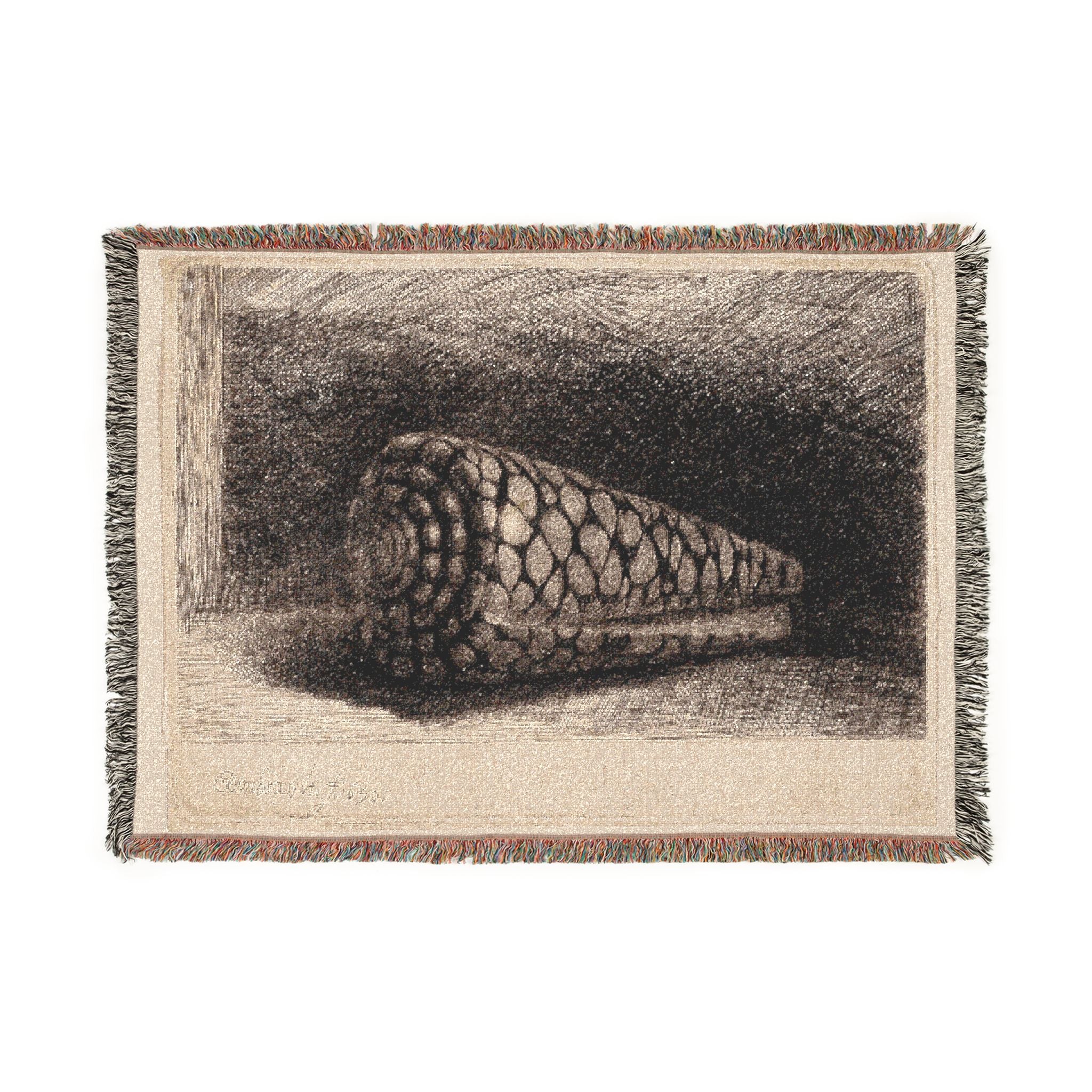Rembrandt van Rijn - The Shell | Woven Tapestry Blanket