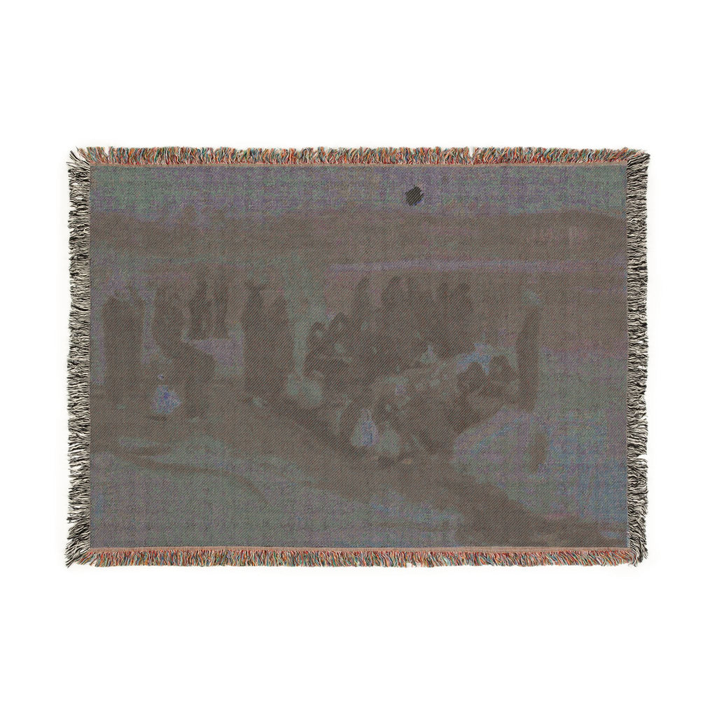 John Singer Sargent - Water Carriers on the Nile | Woven Tapestry Blanket