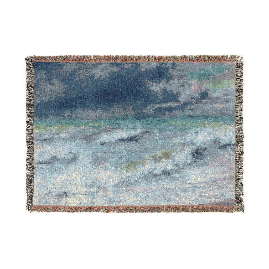 Pierre-Auguste Renoir - Seascape | Woven Tapestry Blanket