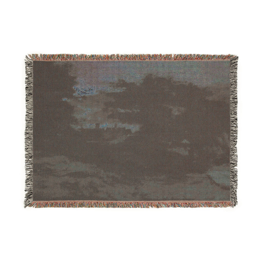 John Constable - Landscape with Cottages | Woven Tapestry Blanket