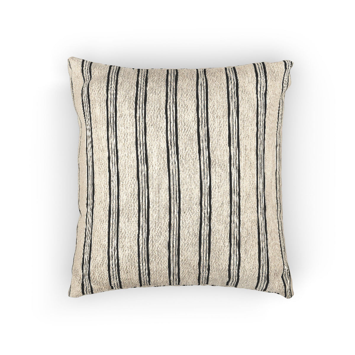 Inkwell Ticking Stripe Woven Pillow