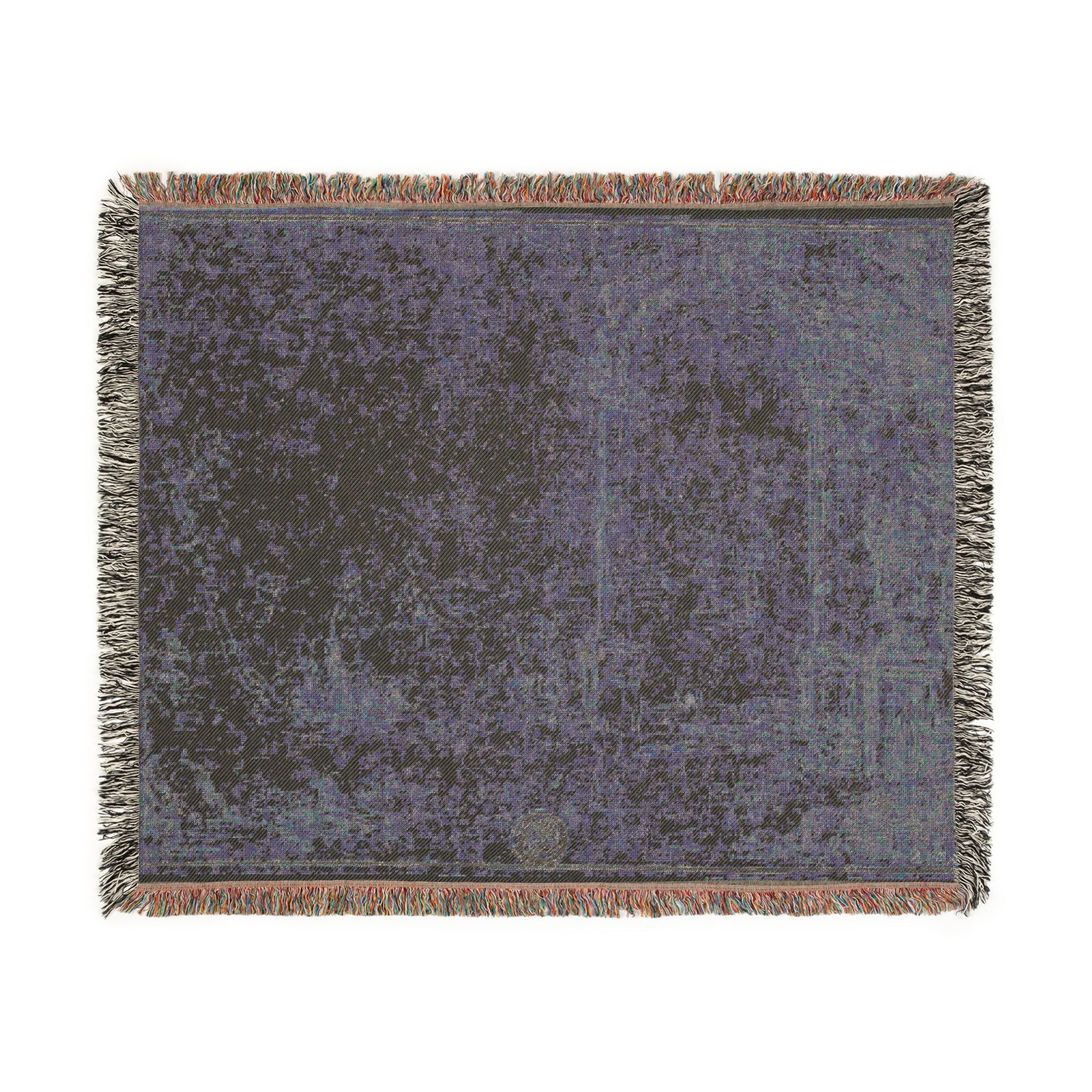 Style of Francesco Guardi - Ruins in a Park, Two Figures | Woven Tapestry Blanket