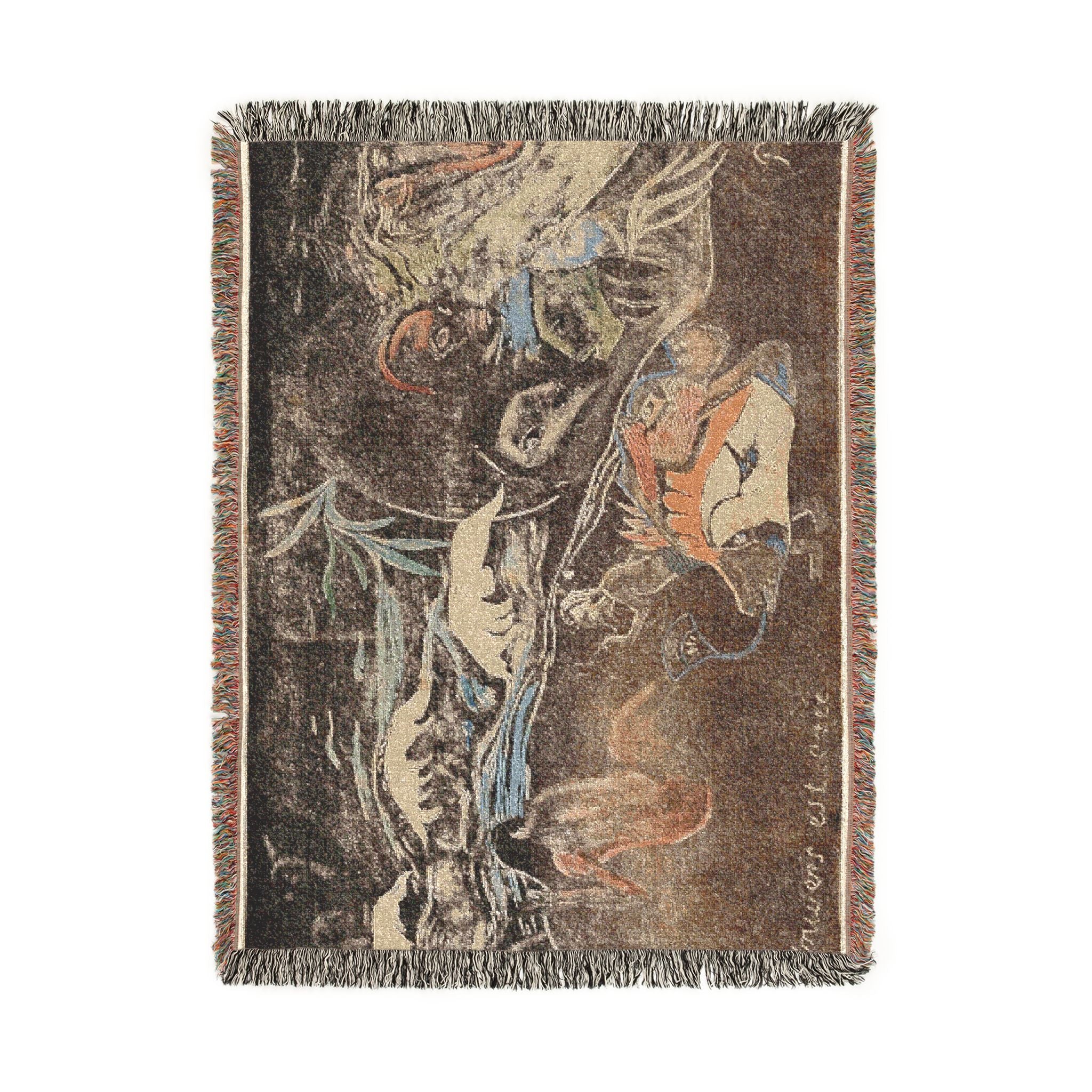 Paul Gauguin - L’univers est créé (The Universe Is Being Created), from the Noa Noa Suite | Woven Tapestry Blanket