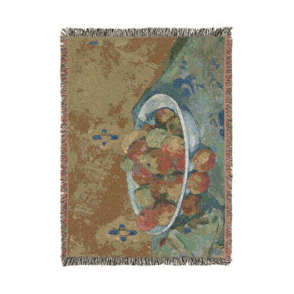 Paul Cezanne - The Plate of Apples | Woven Tapestry Blanket