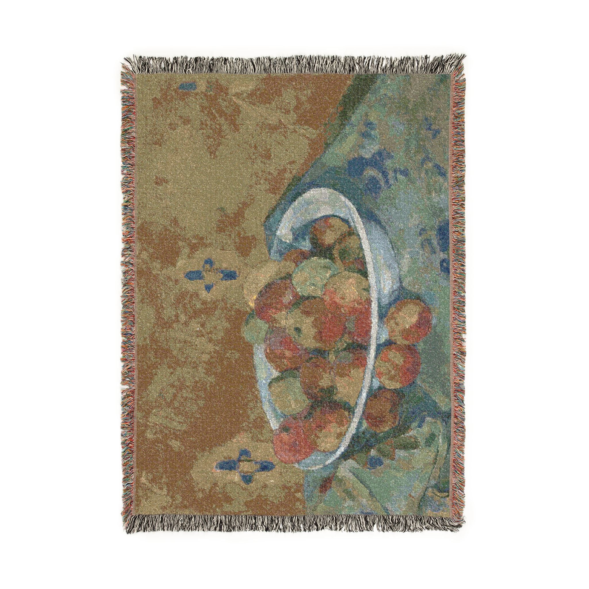 Paul Cezanne - The Plate of Apples | Woven Tapestry Blanket