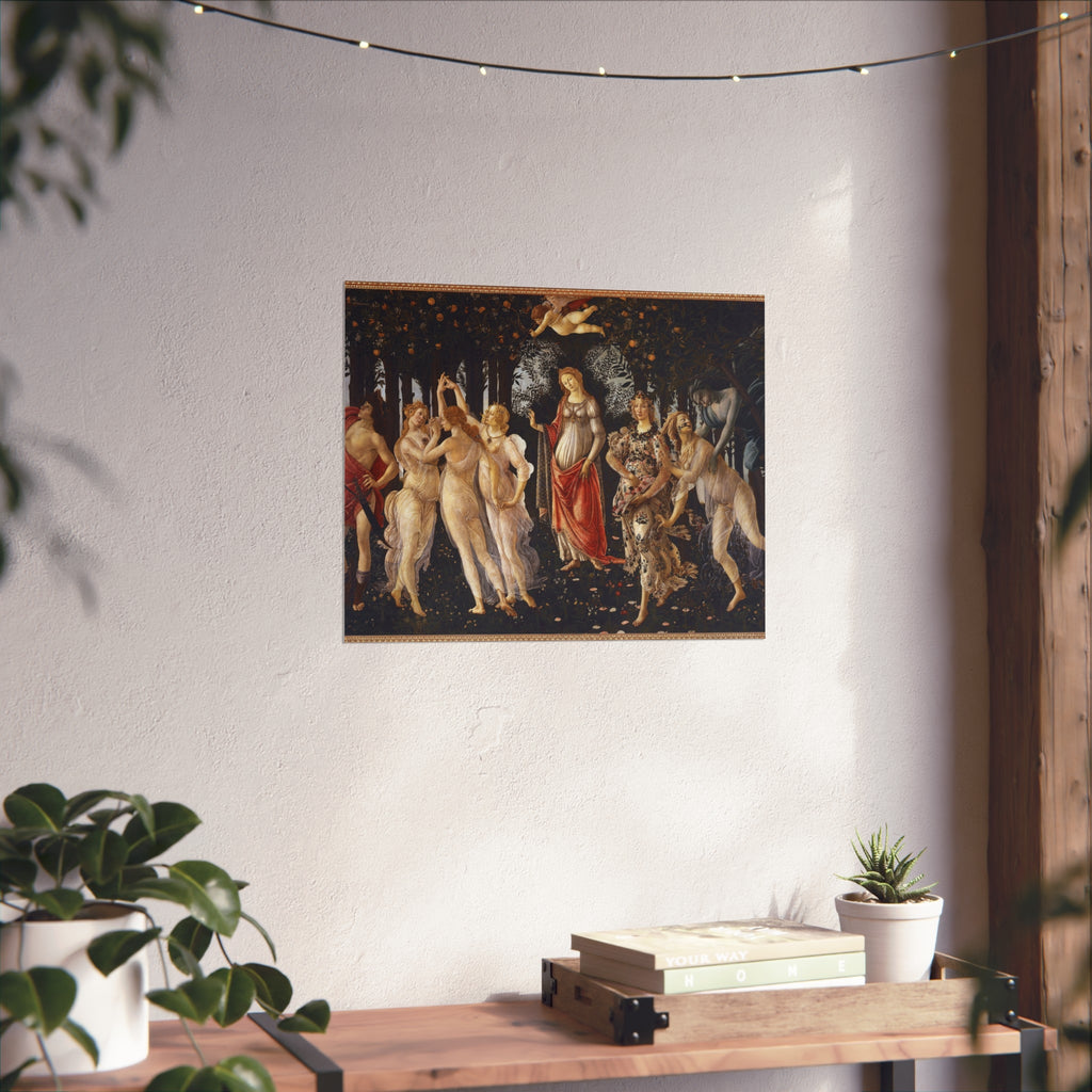 Sandro Botticelli - La Primavera - Google Art Project | Fine Art Poster