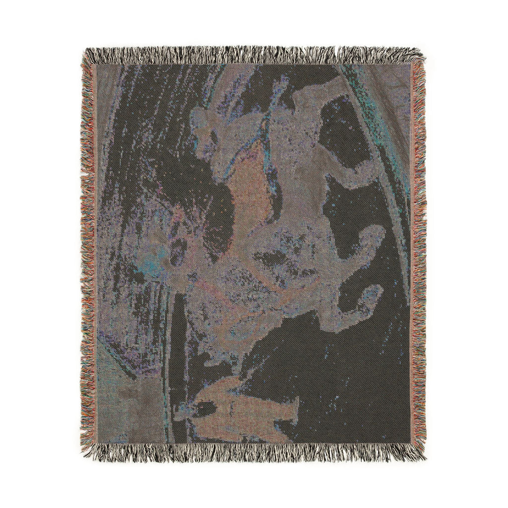 Henri de Toulouse-Lautrec - At the Circus Work in the Ring | Woven Tapestry Blanket