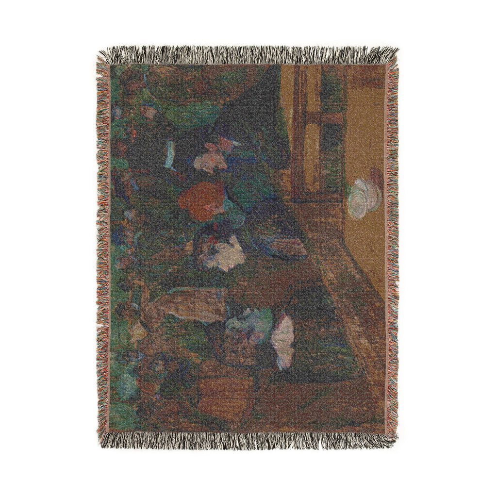 Henri de Toulouse-Lautrec - Moulin de la Galette | Woven Tapestry Blanket