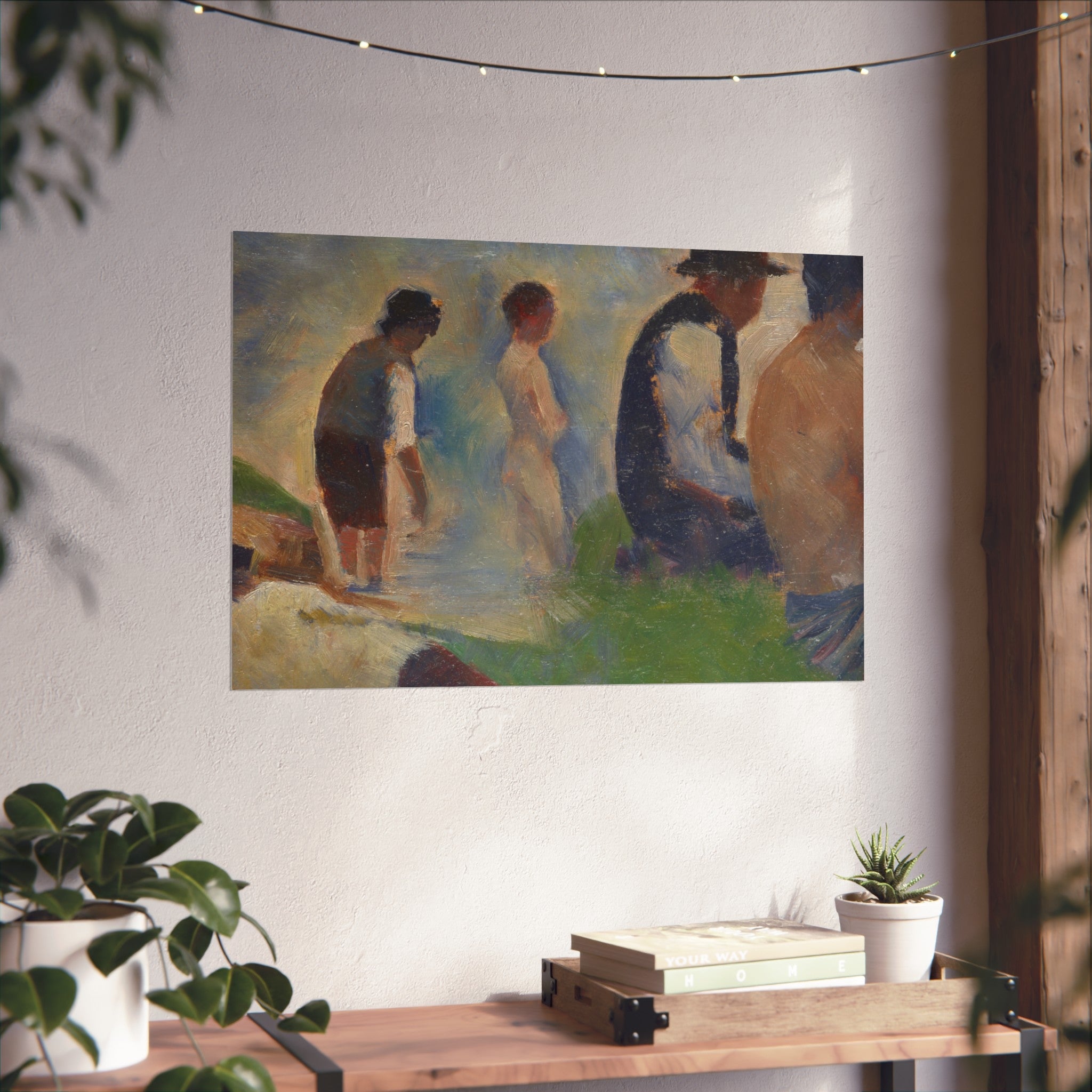 Georges Seurat - Study for Bathers at Asnieres | Fine Art Poster