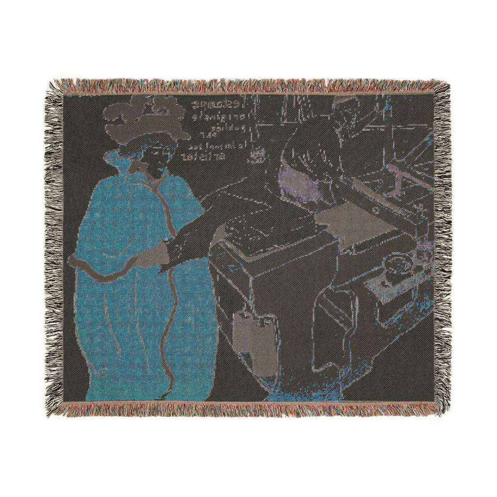 Henri de Toulouse-Lautrec - Cover for the first album of L'Estampe originale | Woven Tapestry Blanket