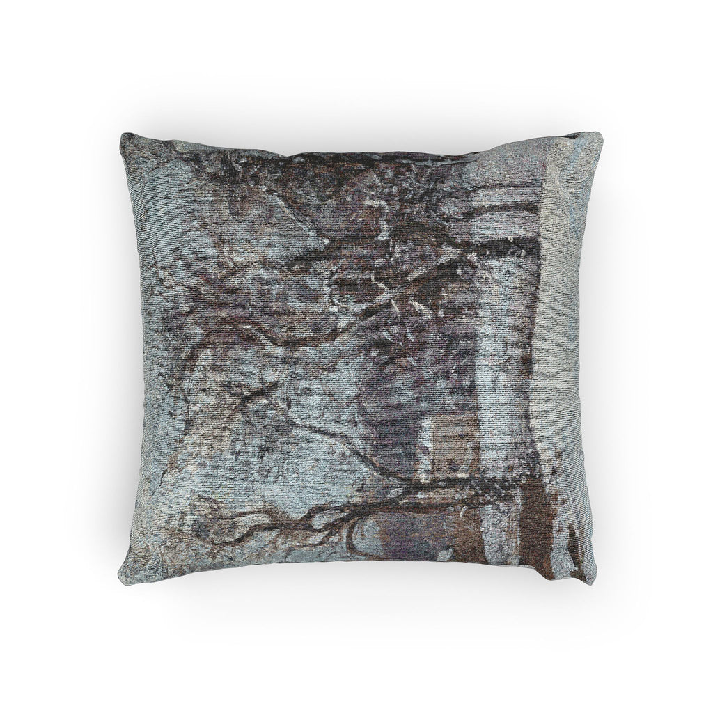 Camille Pissarro - Snow at Louveciennes | Woven Pillow