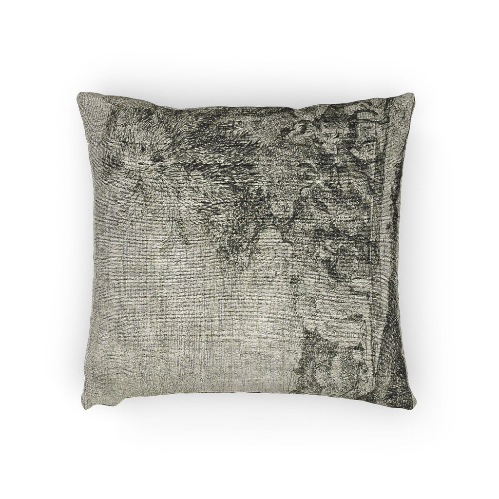 Claude Lorrain - The Flight into Egypt | Woven Pillow