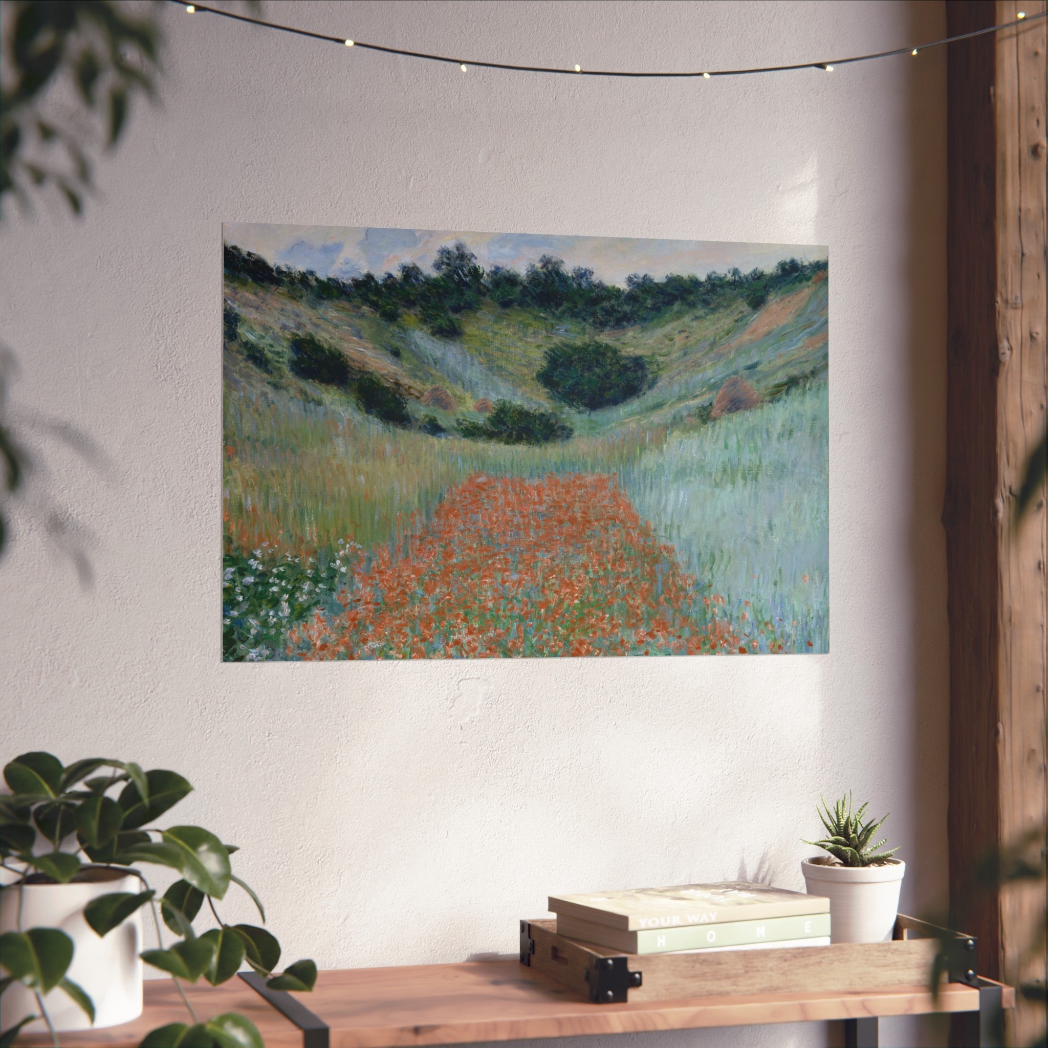 Claude Monet - Poppy Field, Giverny | Fine Art Poster