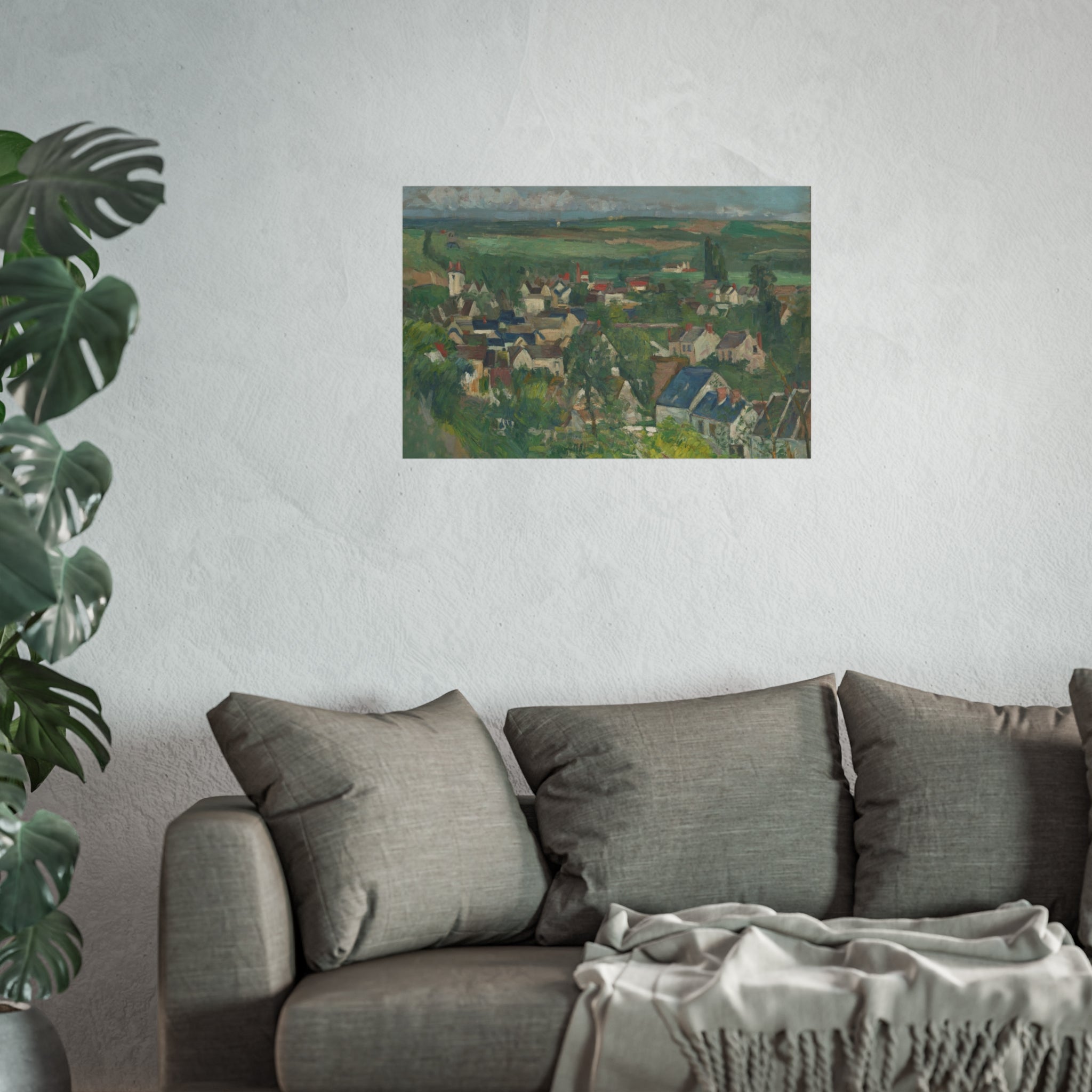 Paul Cezanne - Auvers, Panoramic View | Fine Art Poster