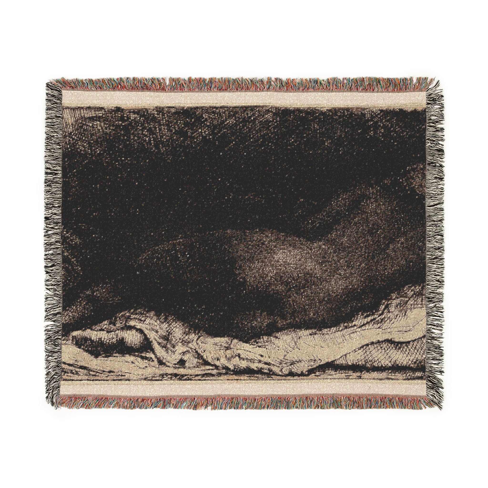 Rembrandt van Rijn - Reclining Female Nude | Woven Tapestry Blanket