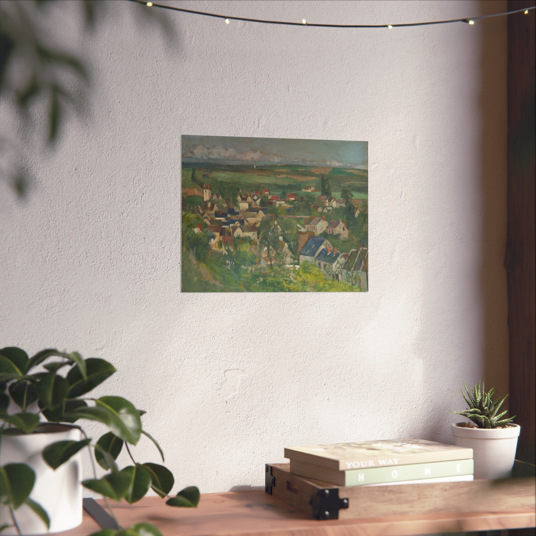 Paul Cezanne - Auvers, Panoramic View | Fine Art Poster