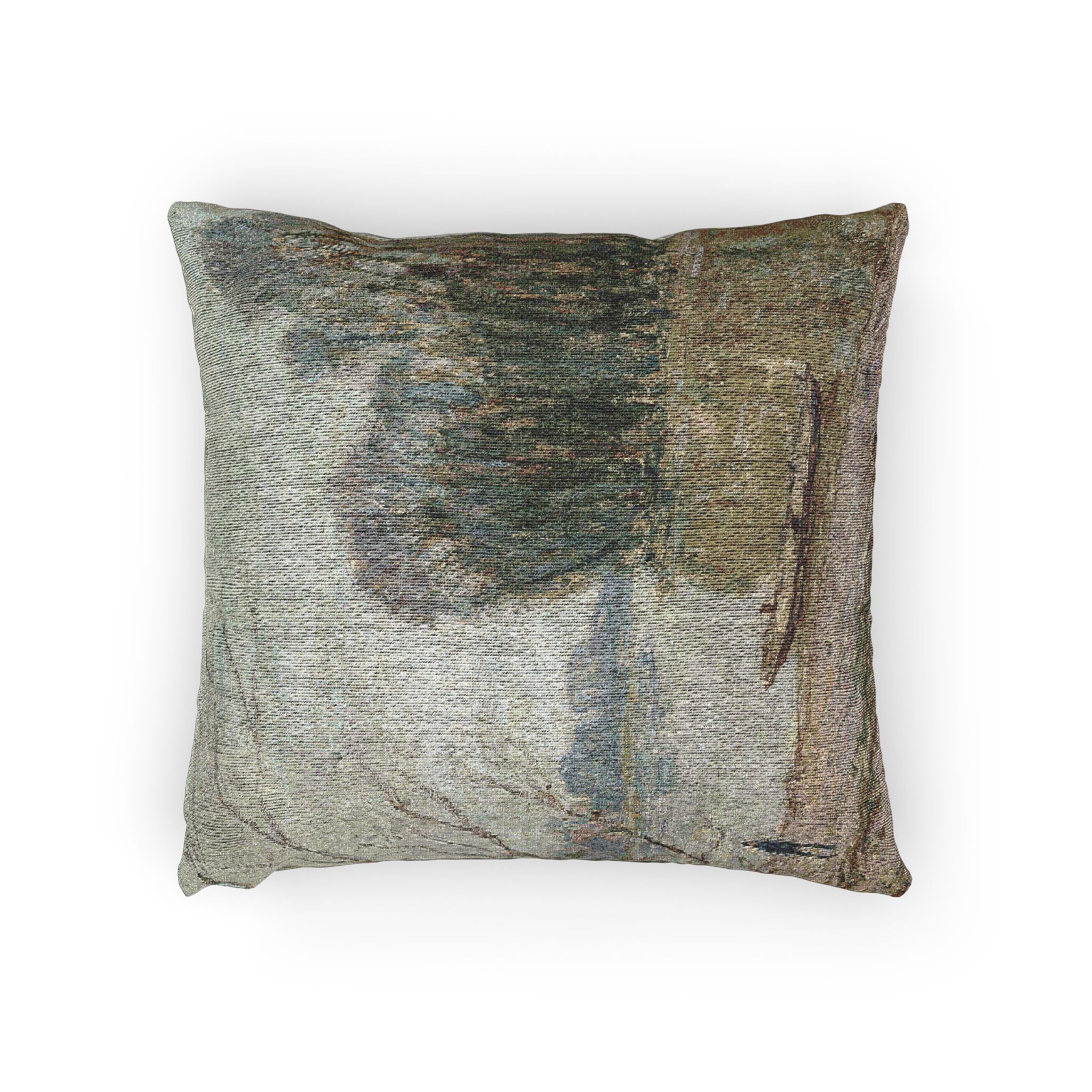 Alfred Sisley - The Loire | Woven Pillow