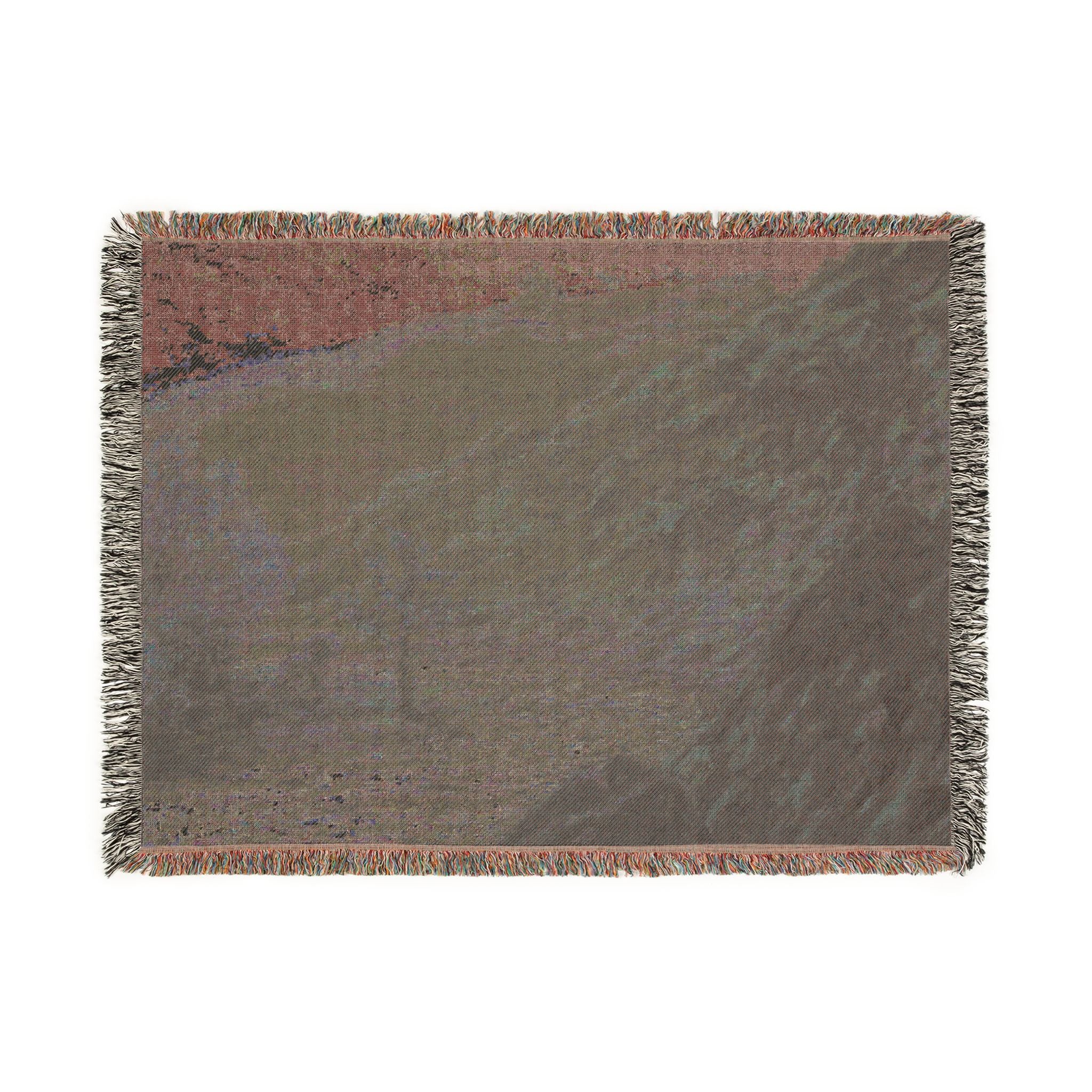 Claude Monet - The Petite Creuse River | Woven Tapestry Blanket