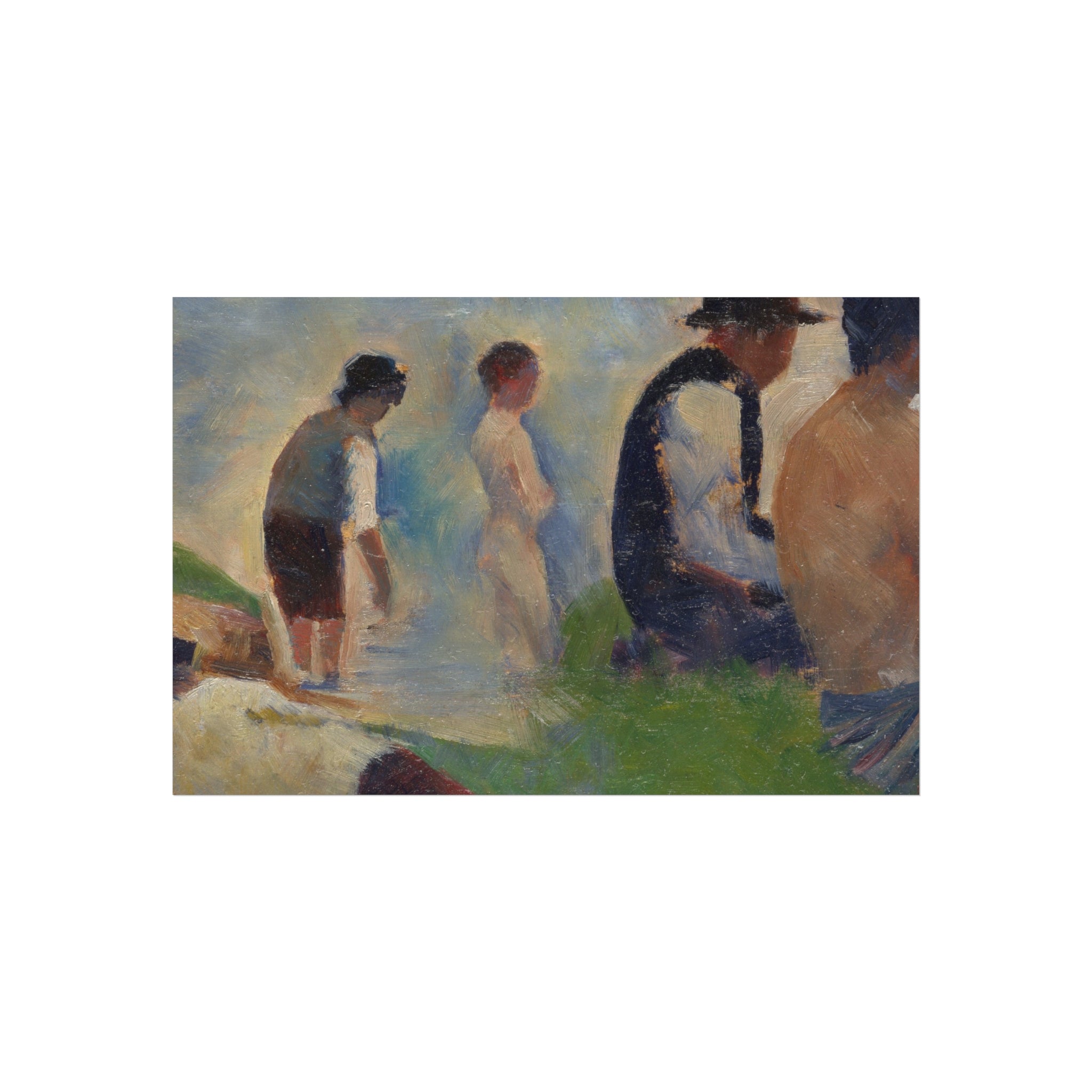 Georges Seurat - Study for Bathers at Asnieres | Fine Art Poster
