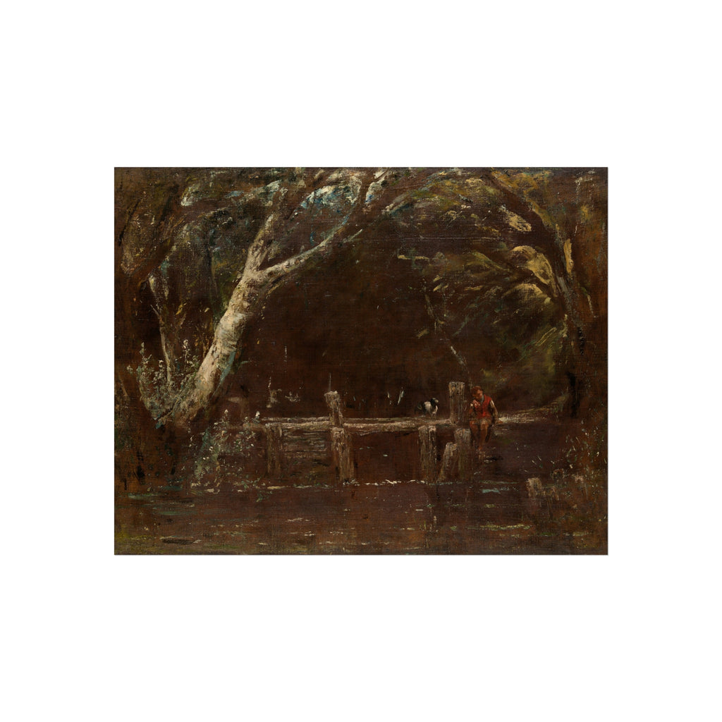 John Constable - Landscape (The Lock) | Fine Art Poster