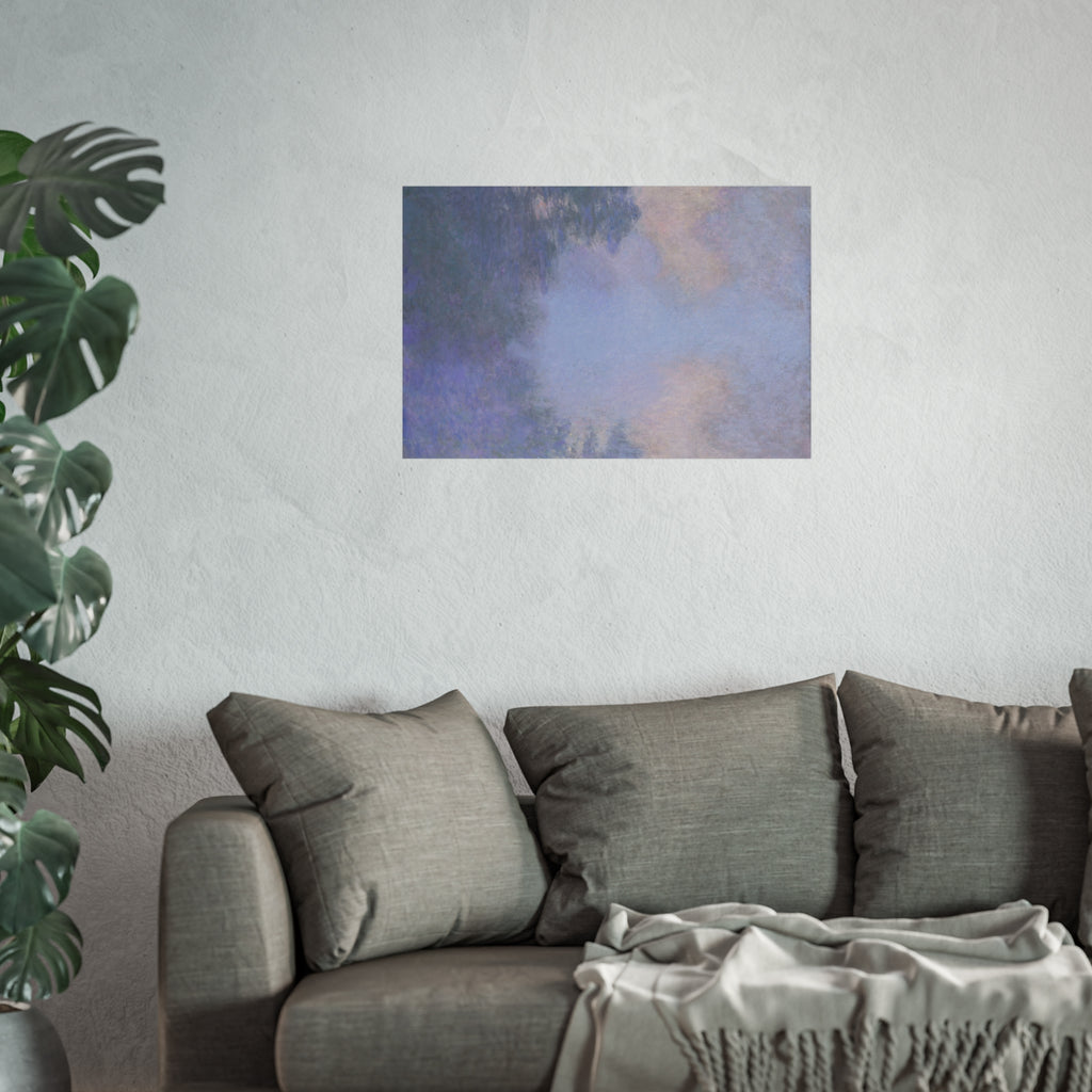 Claude Monet - Branch of the Seine near Giverny (Mist) | Fine Art Poster