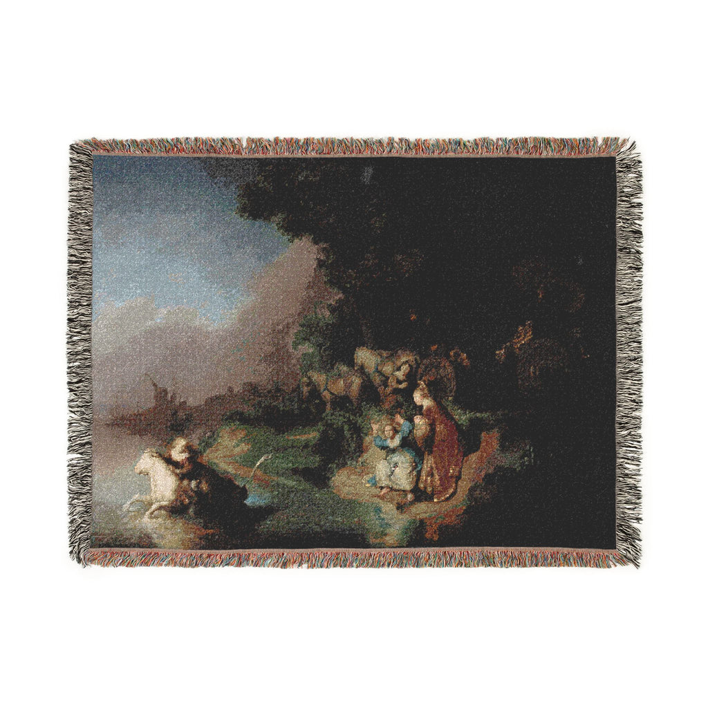 Rembrandt Harmensz. van Rijn - The Abduction of Europa - Google Art Project | Woven Tapestry Blanket