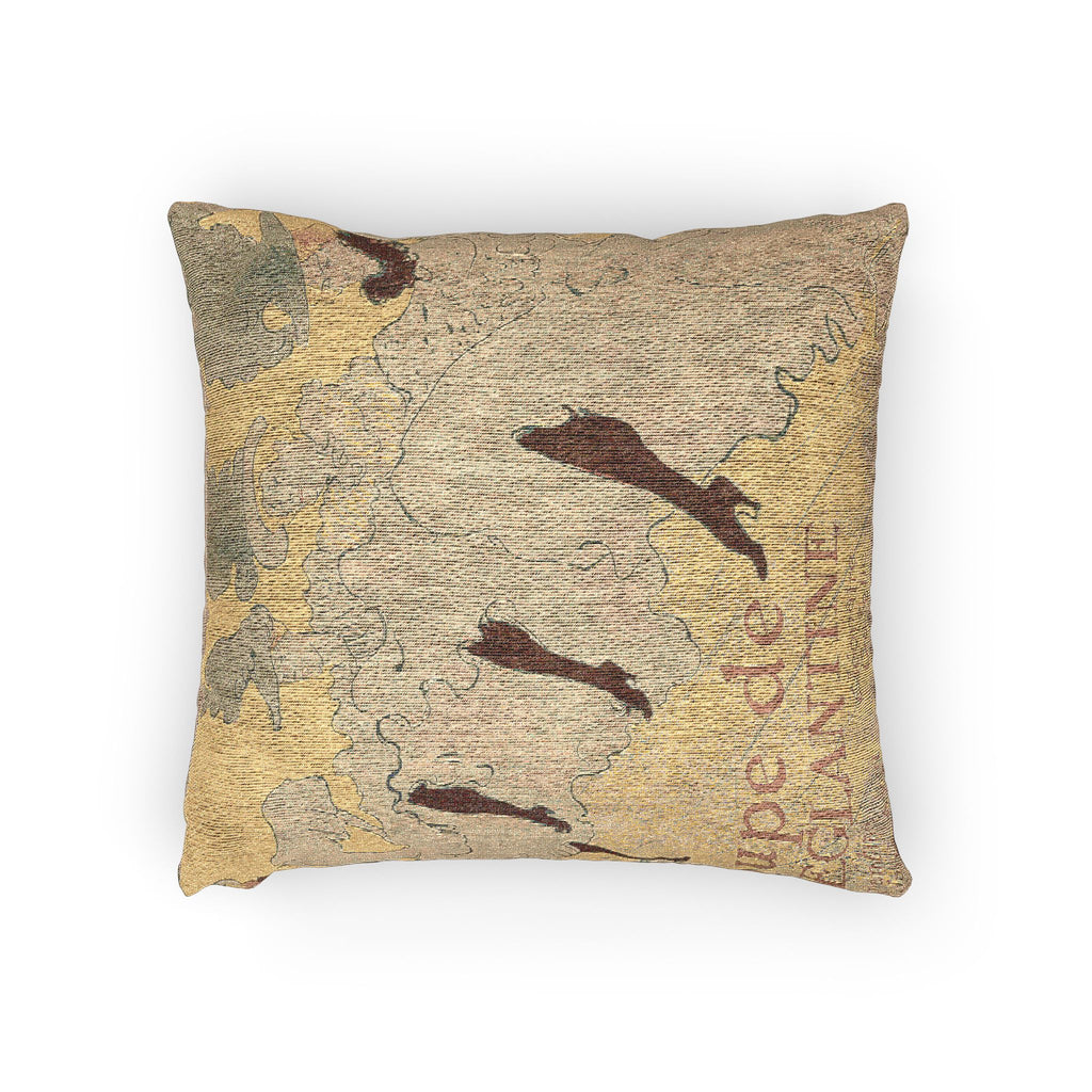 Henri de Toulouse-Lautrec - Mademoiselle Eglantine's Troupe | Woven Pillow