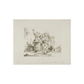 Giovanni Battista Tiepolo - Seated Youth Leaning Against an Urn, from Capricci | Fine Art Poster