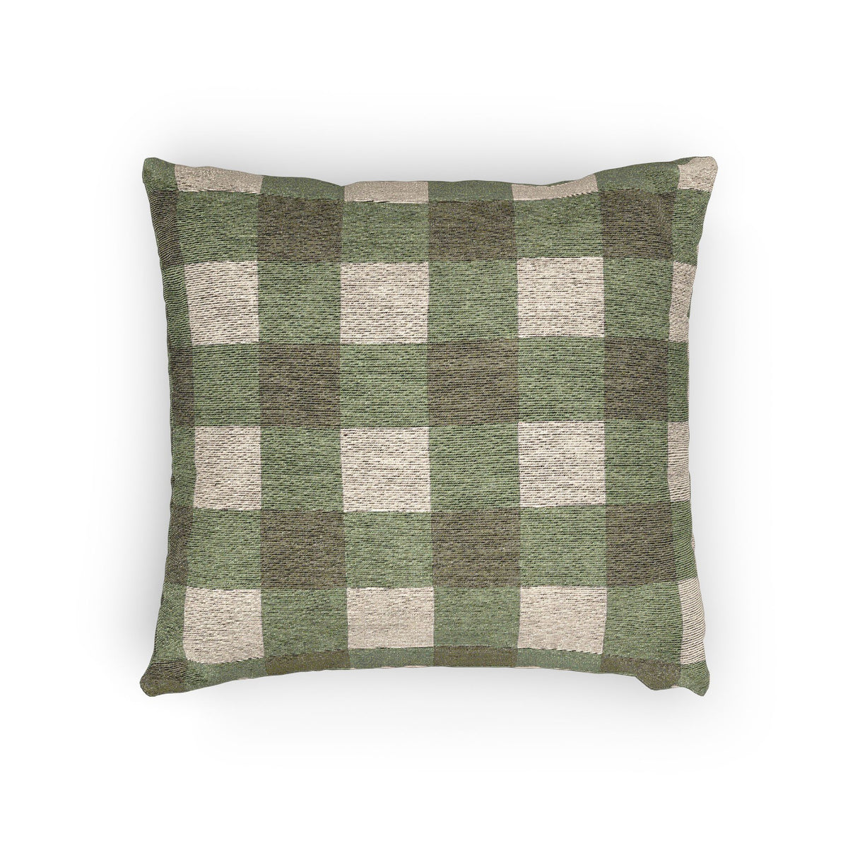 Grove Tonal Buffalo Check Woven Pillow