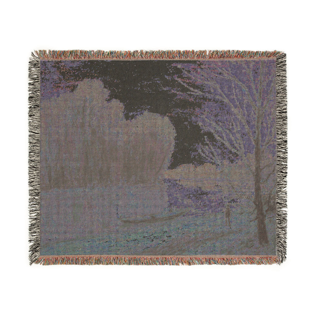 Alfred Sisley - The Loire | Woven Tapestry Blanket