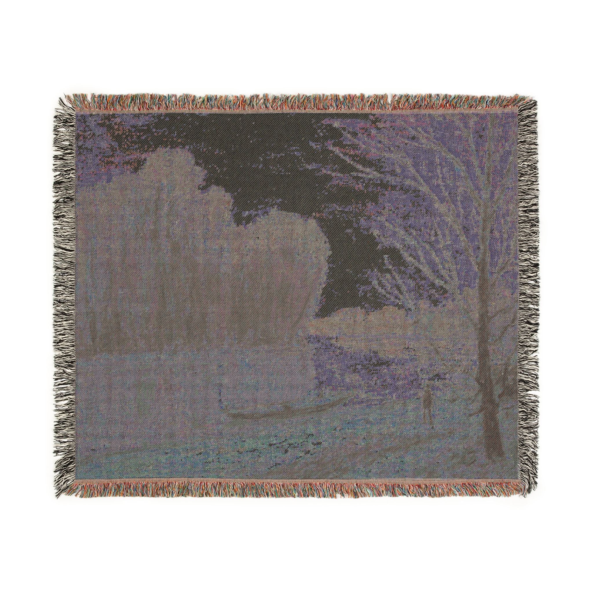 Alfred Sisley - The Loire | Woven Tapestry Blanket
