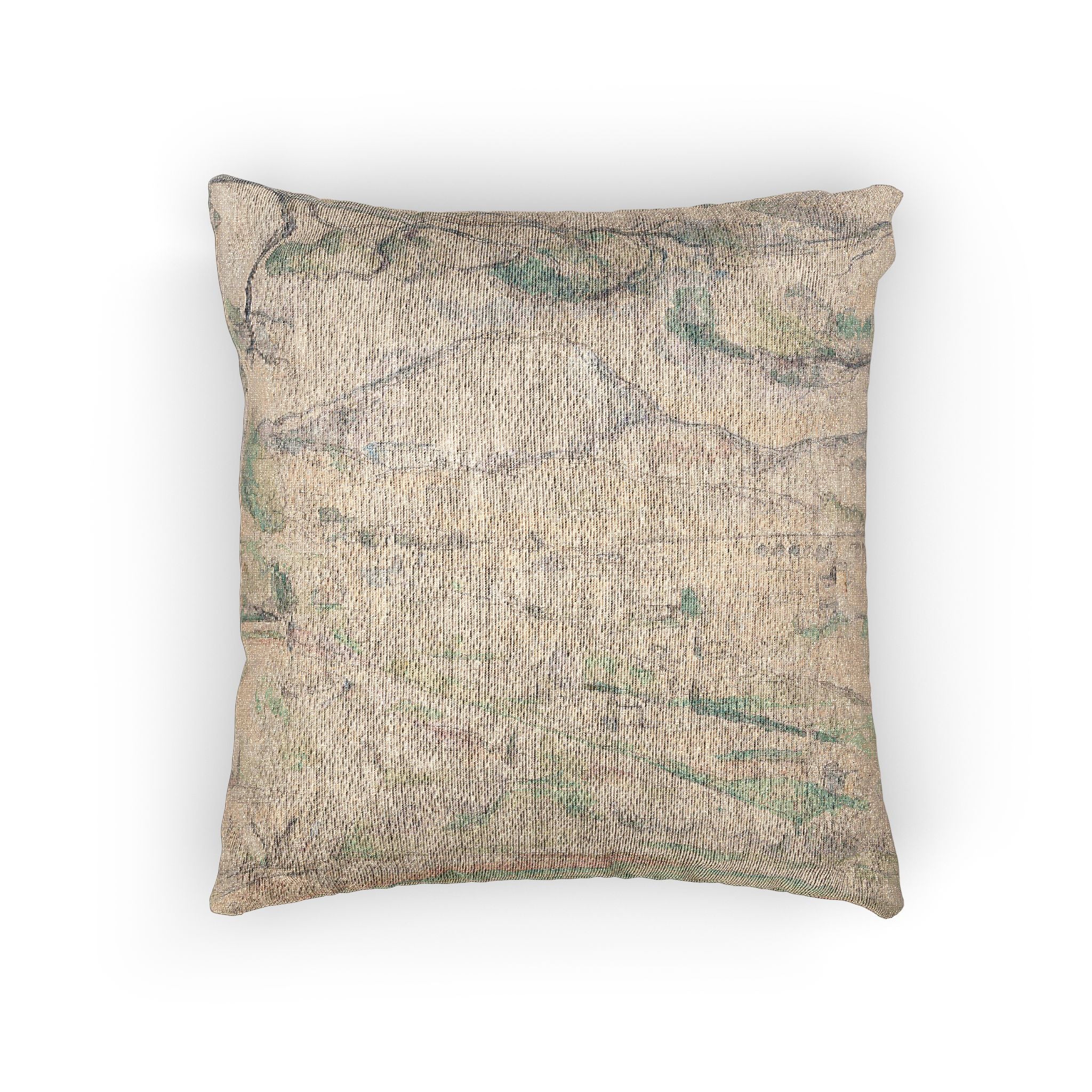 Paul Cezanne - Montagne Sainte-Victoire (The Arc Valley) | Woven Pillow