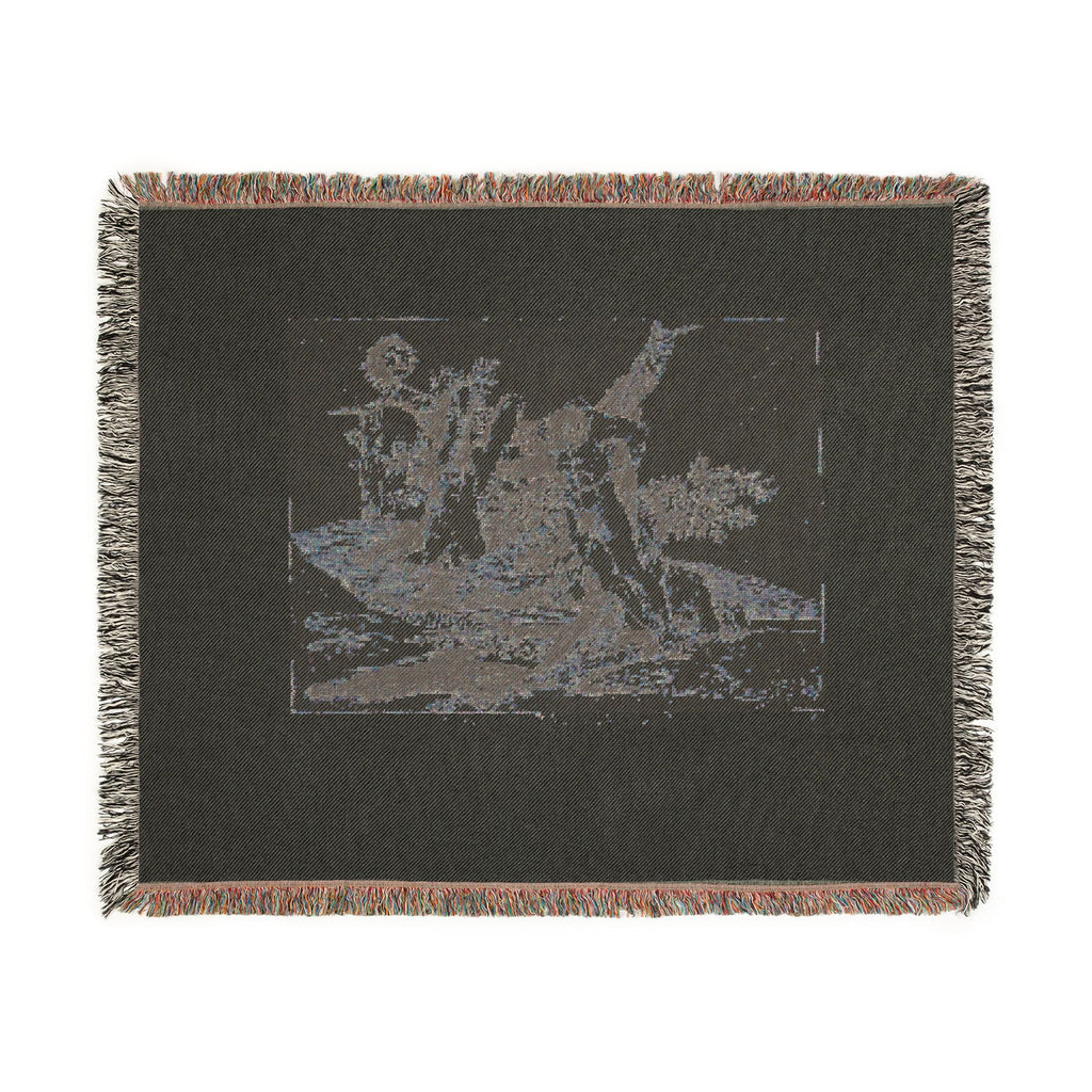 Francisco José de Goya y Lucientes - A Heroic Feat! With Dead Men!, plate 39 from The Disasters of War | Woven Tapestry Blanket