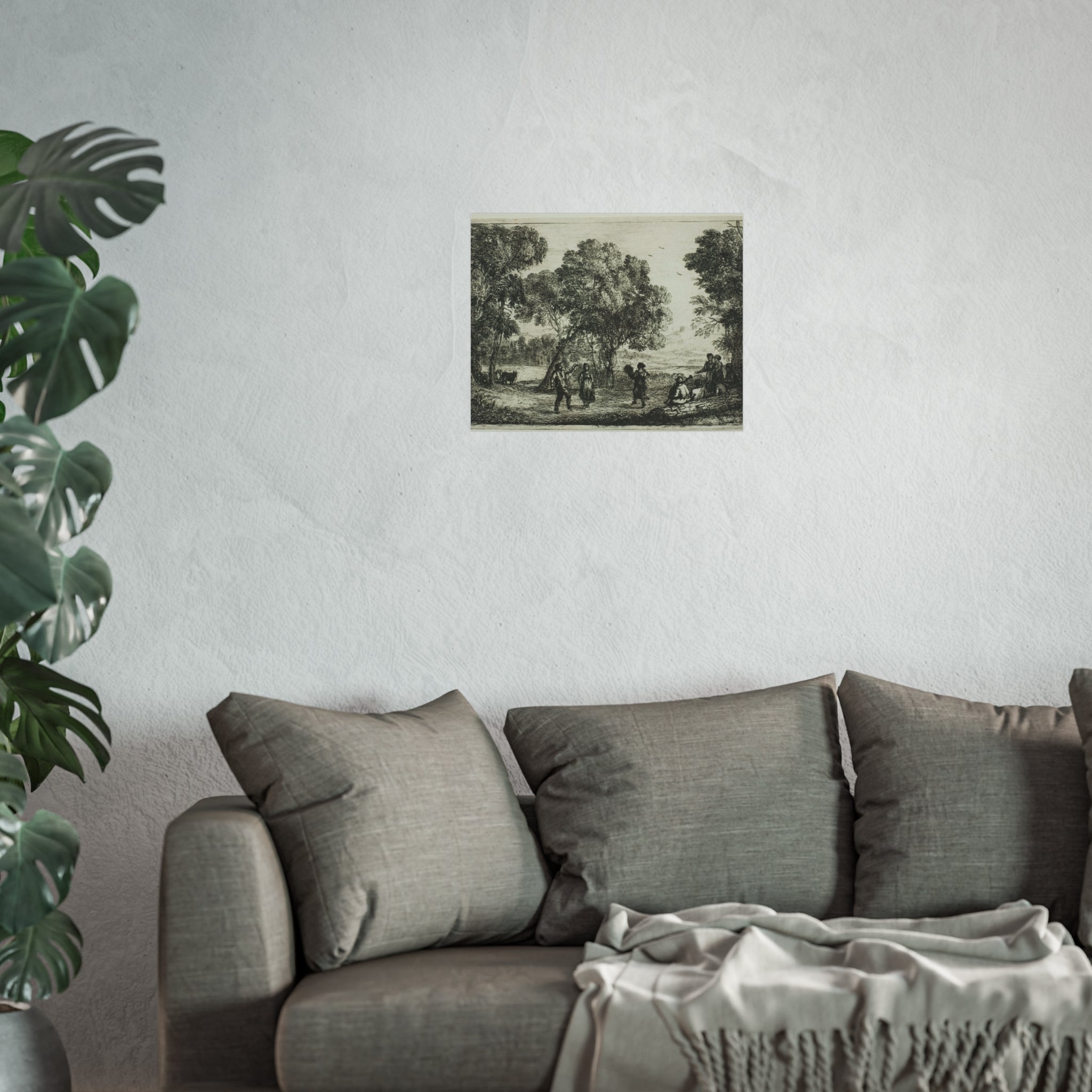 Claude Lorrain - The Country Dance | Fine Art Poster