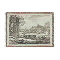Claude Lorrain - The Herd Returning in Stormy Weather | Woven Tapestry Blanket