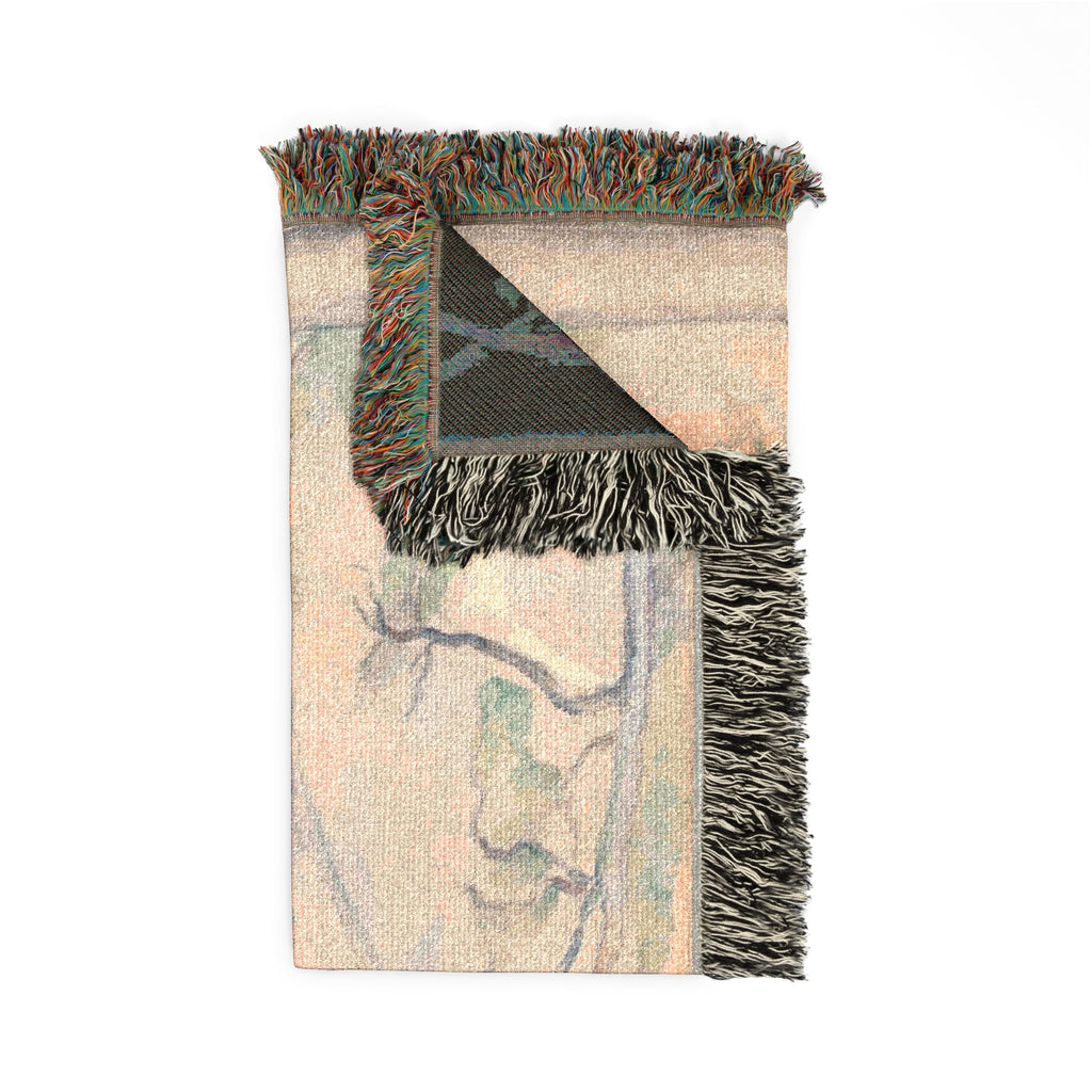 Paul Cezanne - Montagne Sainte-Victoire (The Arc Valley) | Woven Tapestry Blanket