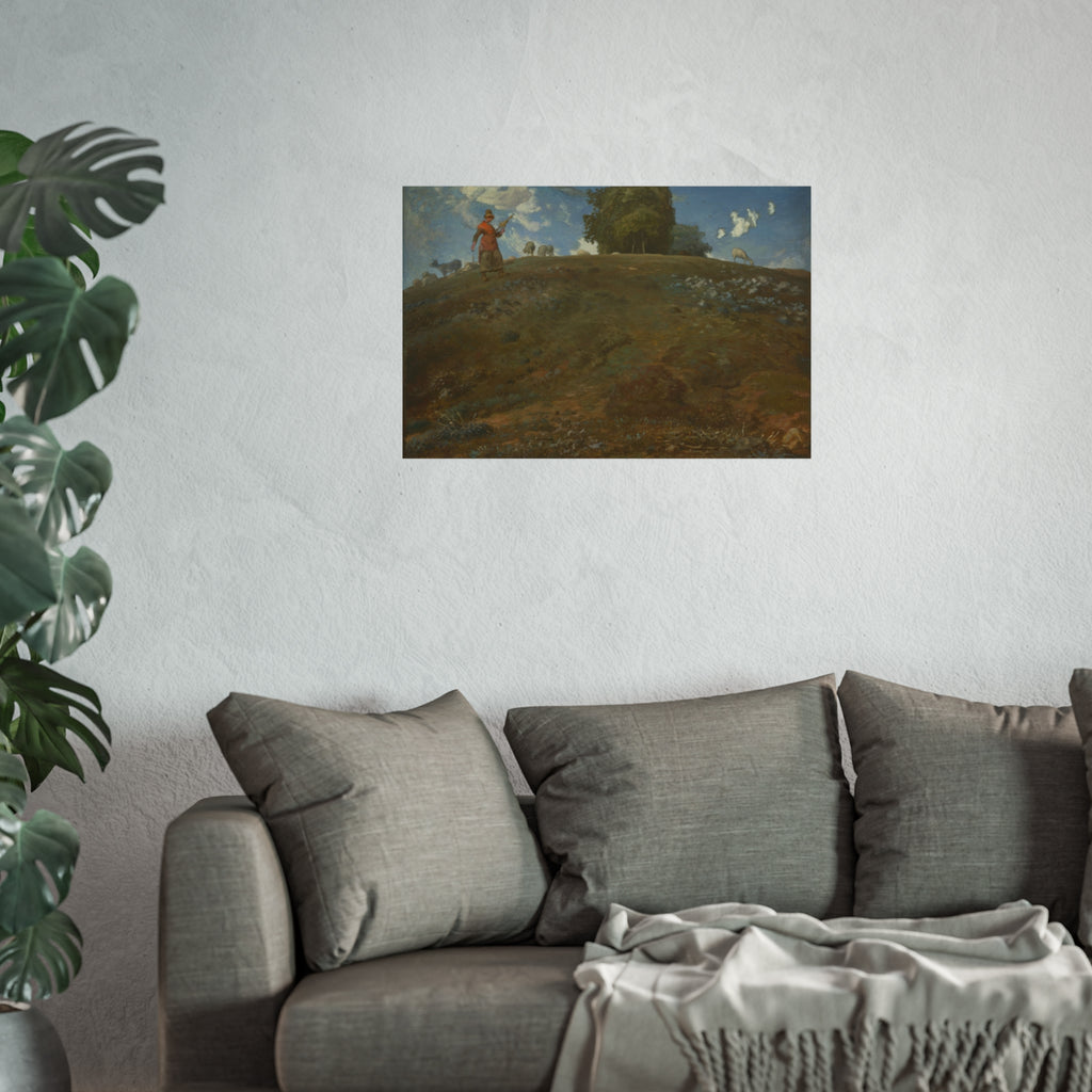 Jean François Millet - In the Auvergne | Fine Art Poster
