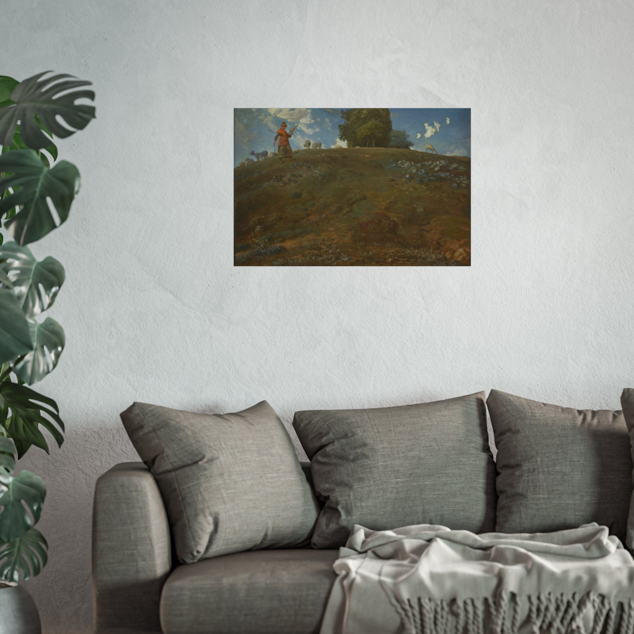 Jean François Millet - In the Auvergne | Fine Art Poster