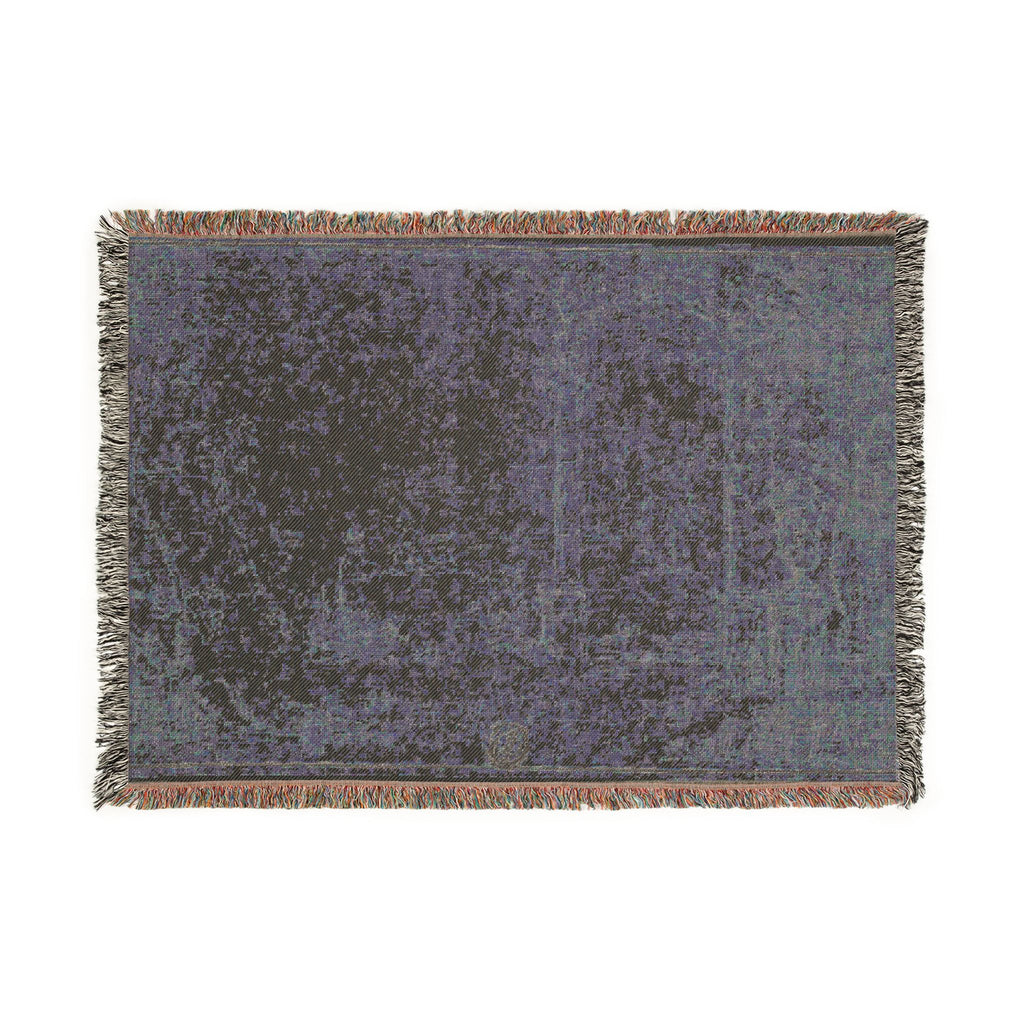 Style of Francesco Guardi - Ruins in a Park, Two Figures | Woven Tapestry Blanket