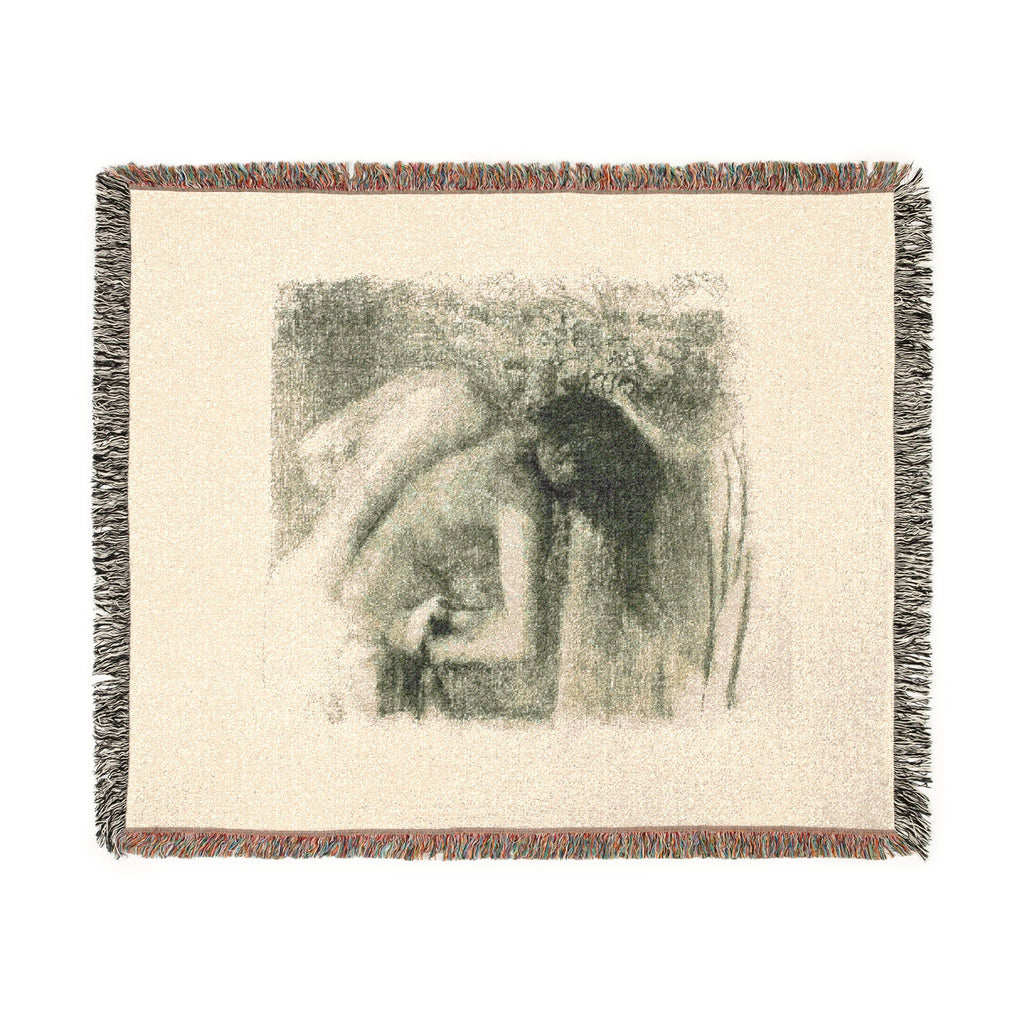 Hilaire Germain Edgar Degas - After the Bath (large version) | Woven Tapestry Blanket