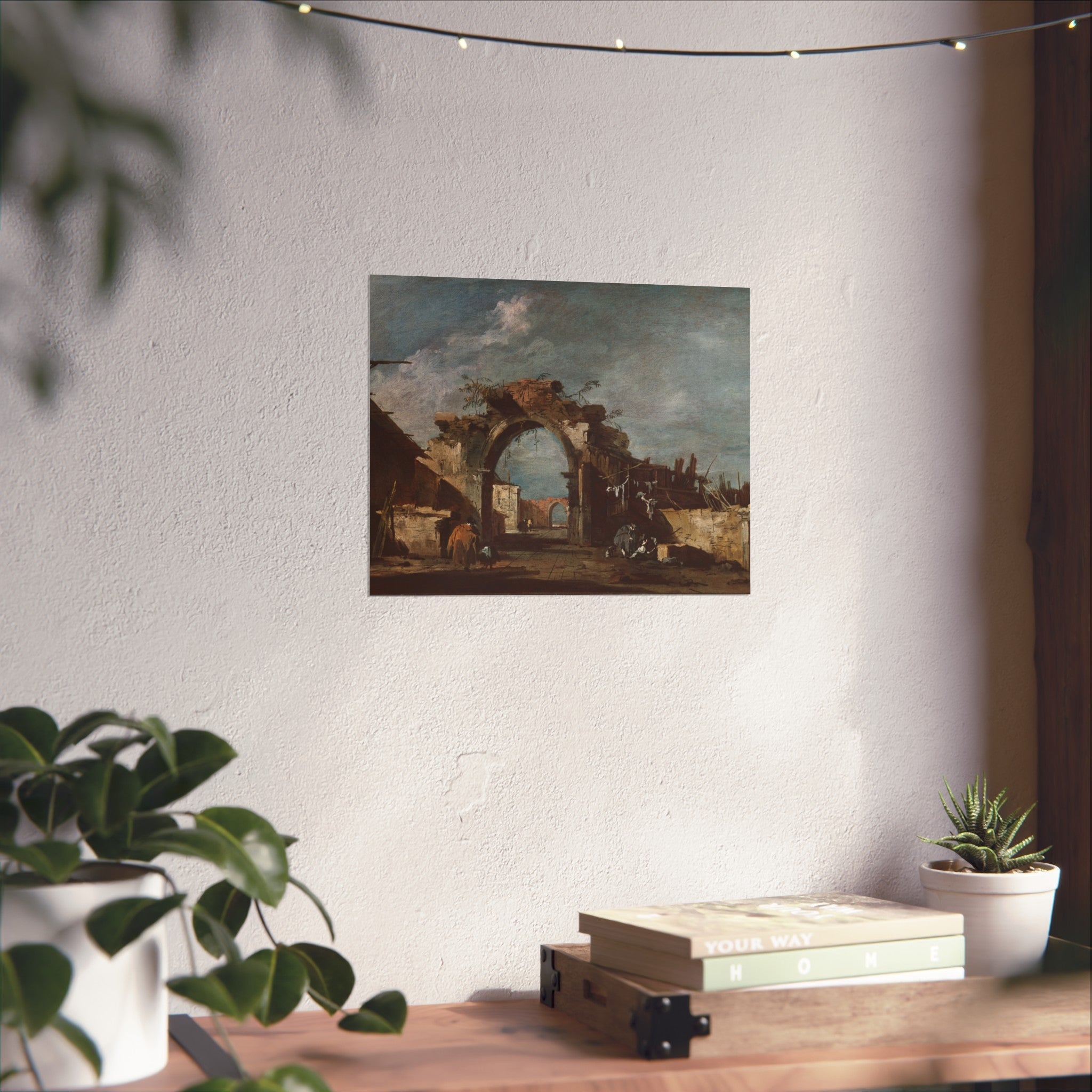Francesco Guardi - Ruined Archway | Fine Art Poster