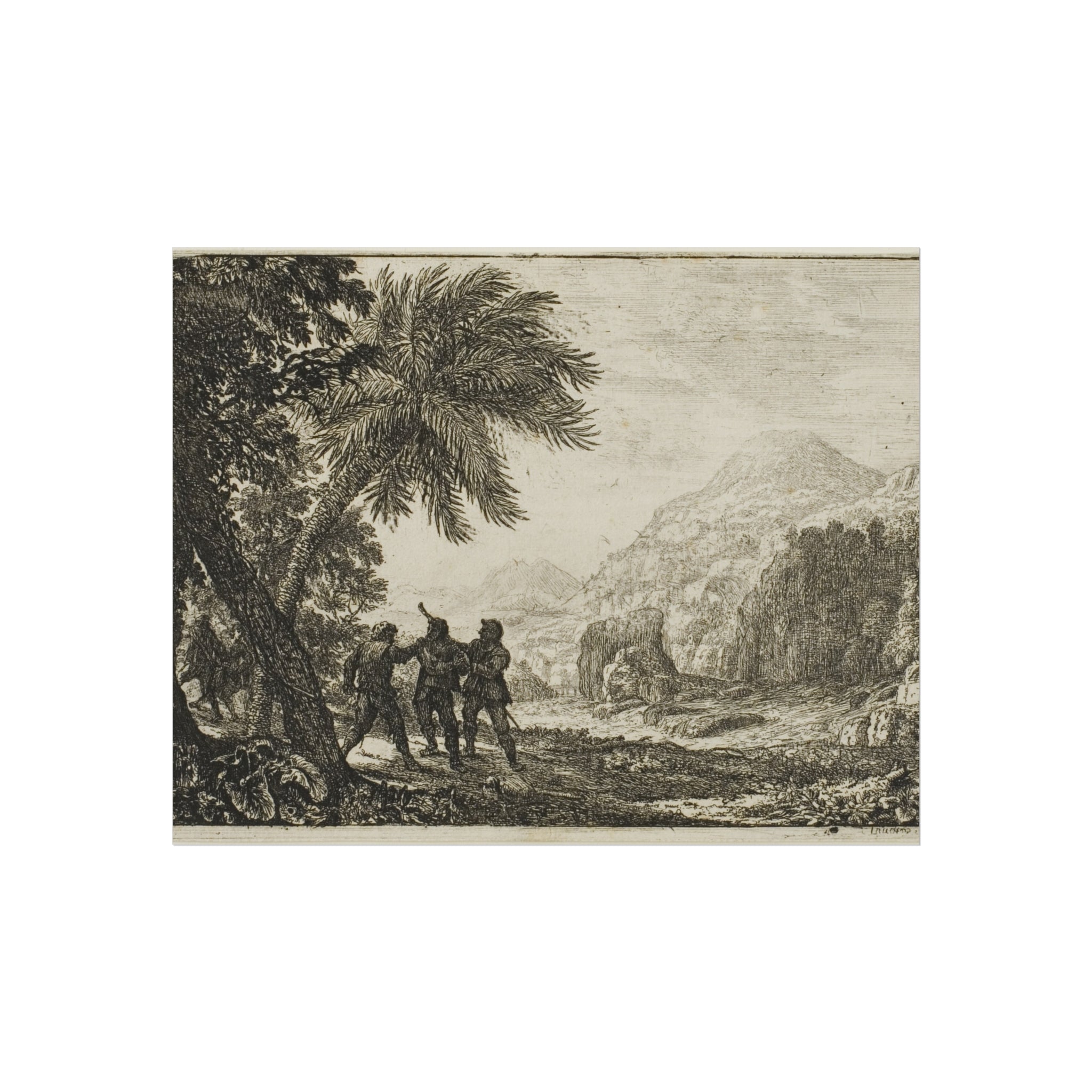 Claude Lorrain - Scene of Brigands | Fine Art Poster