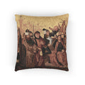 Isenmann, Colmar Altarpiece (Flagellation, Crowning with Thorns) | Woven Pillow