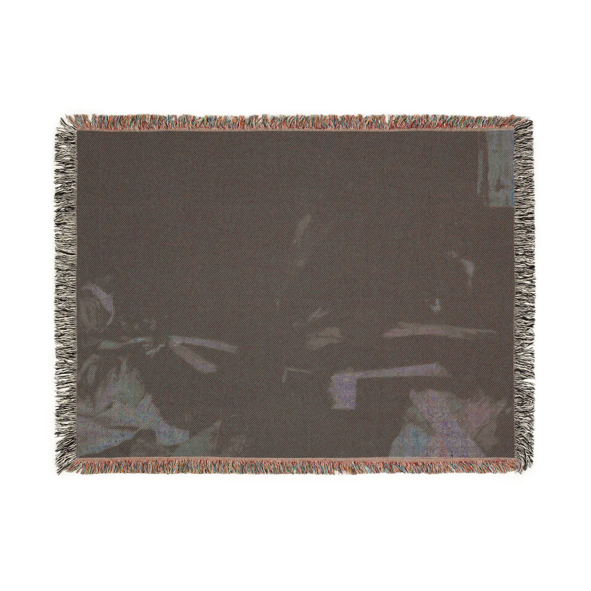 John Singer Sargent - Venetian Glass Workers | Woven Tapestry Blanket